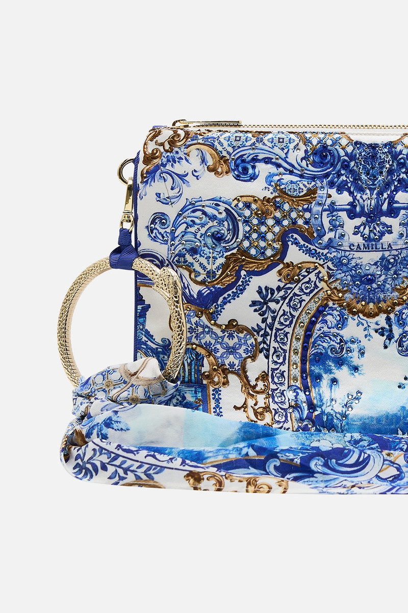 CAMILLA RING SCARF CLUTCH outlook