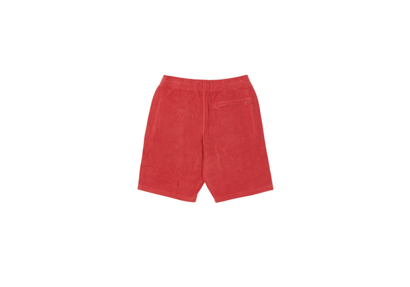 PALACE TOWELLING SHORTS RED outlook