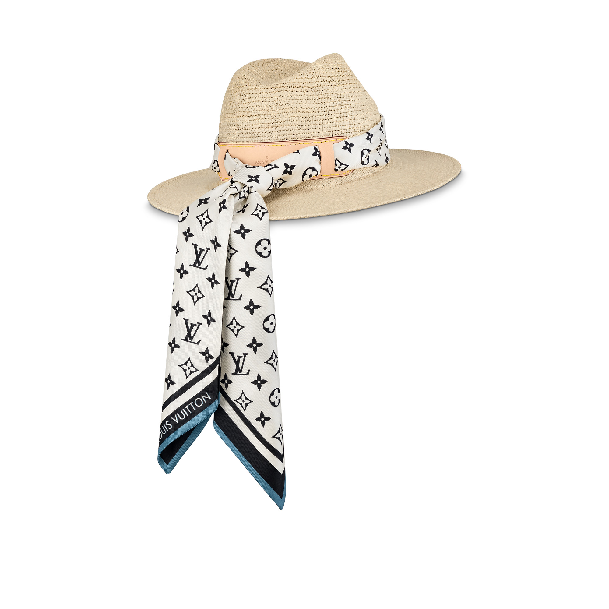Abstract Monogram Wave Hat - 2