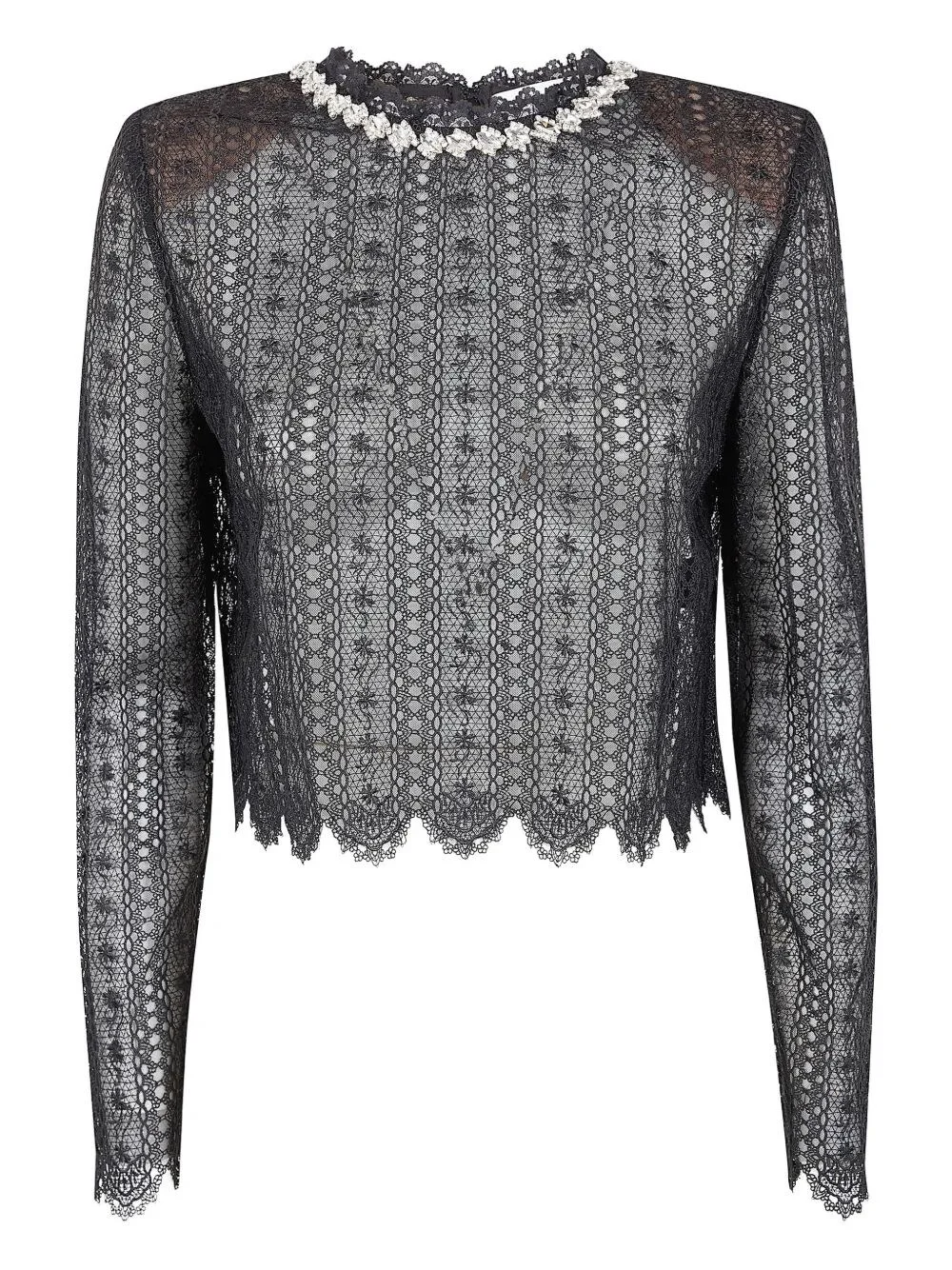 Organza Lace Top - 1