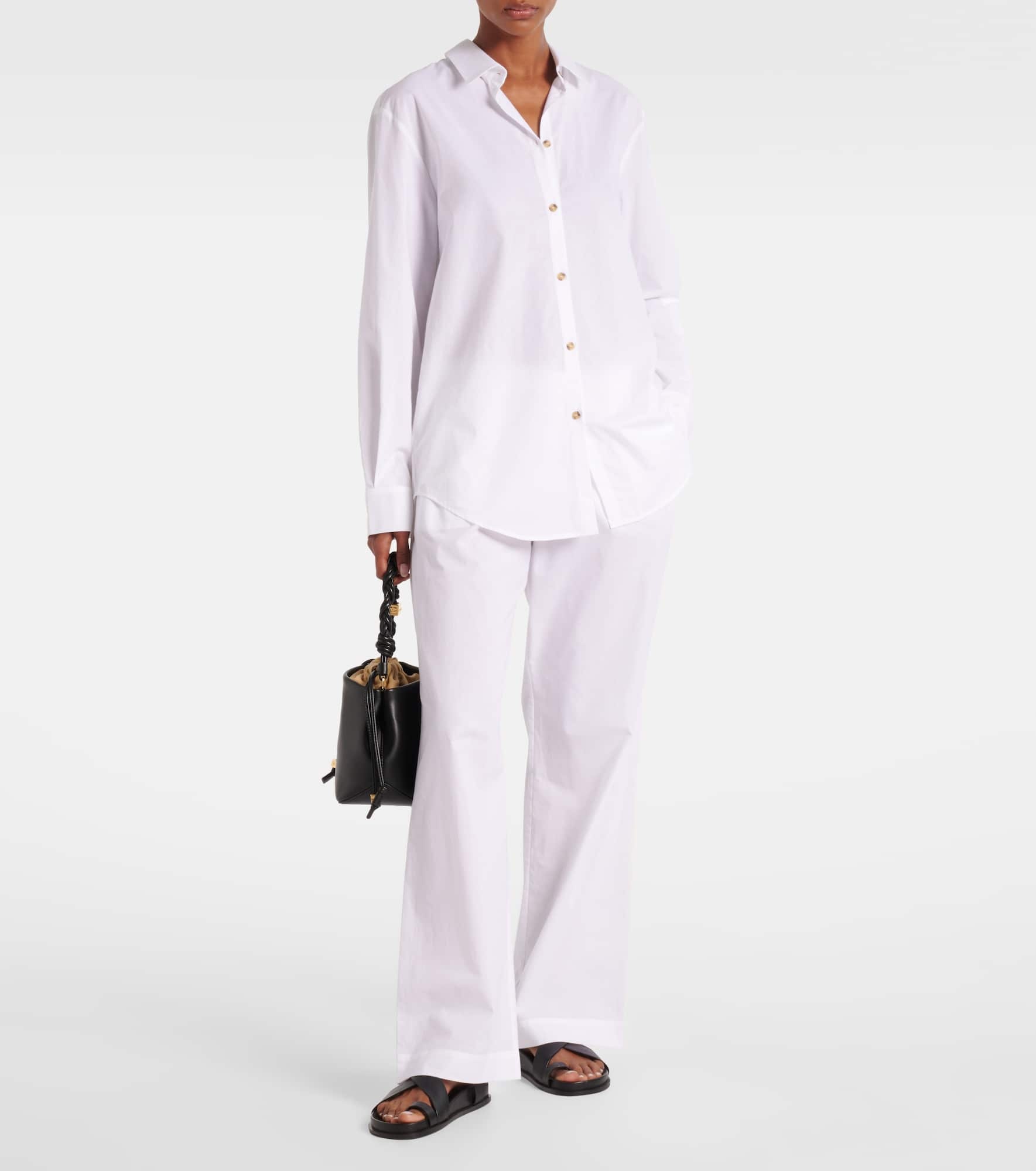 Rosa cotton straight pants - 2