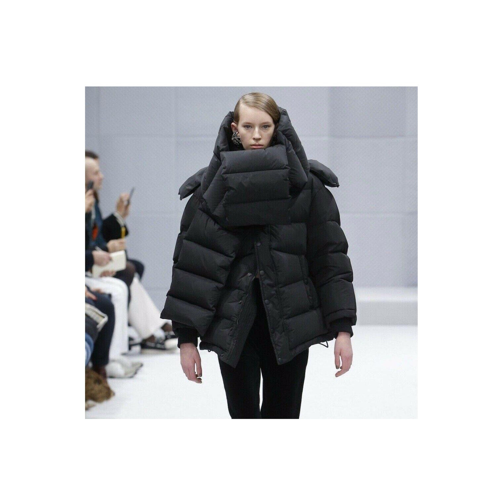 Balenciaga Puffer Down Scarf - Pink - 10