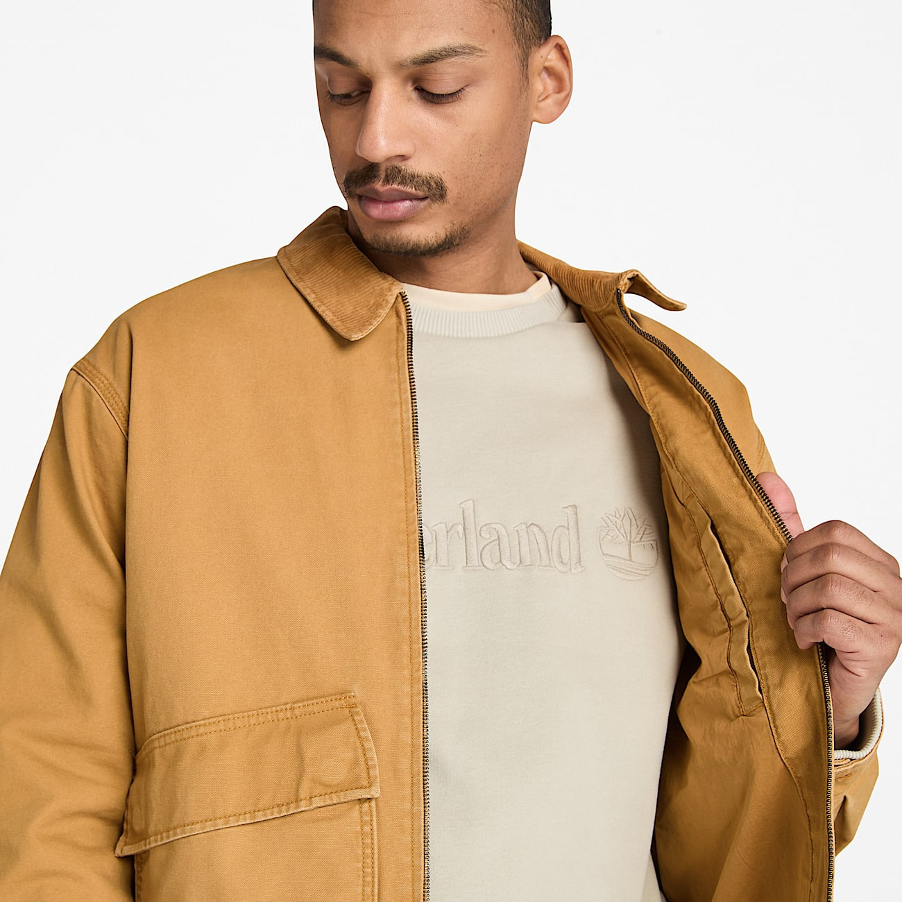 Men's Strafford Washed Canvas Jacket - 4