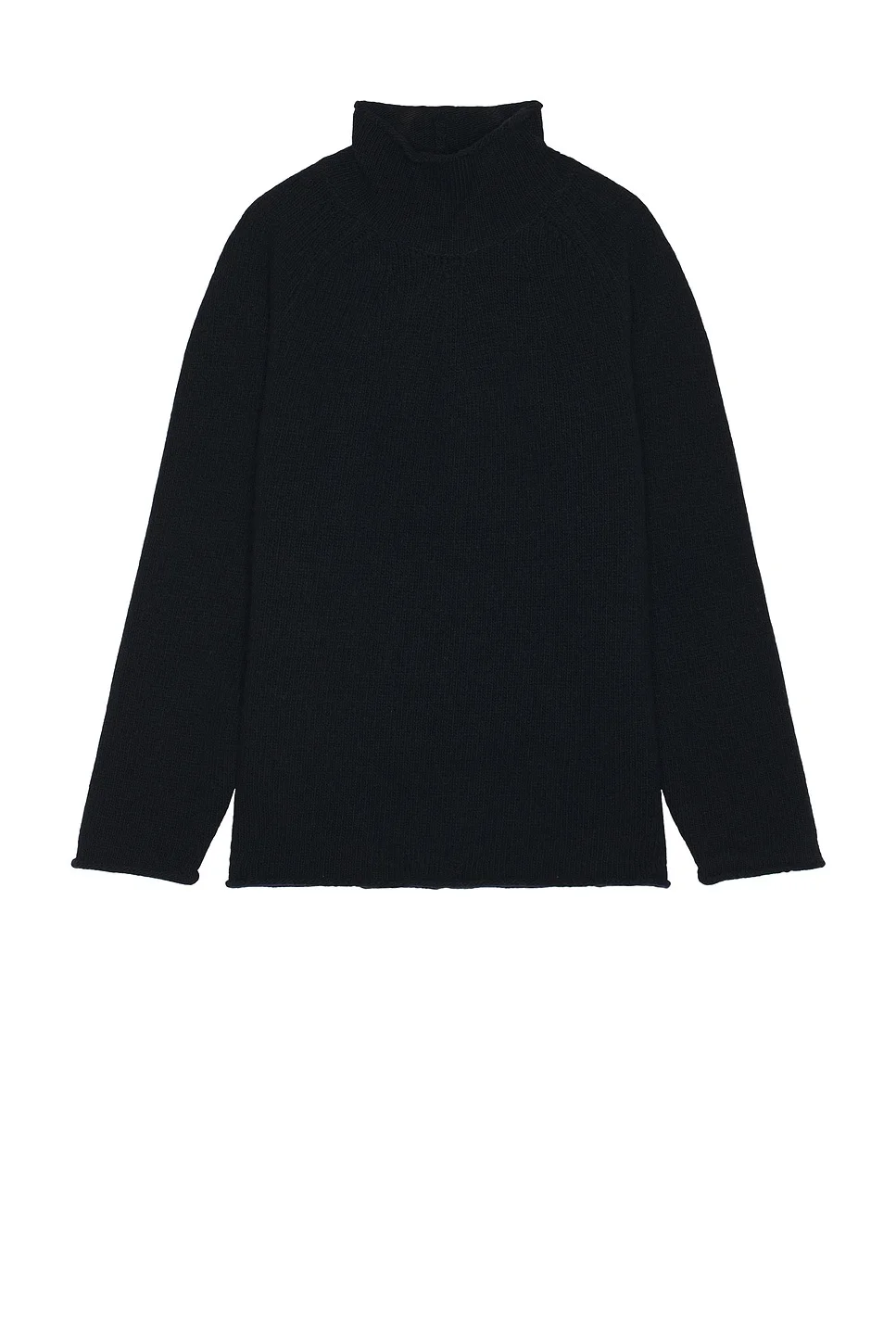 Roll Neck Knit Sweater - 1