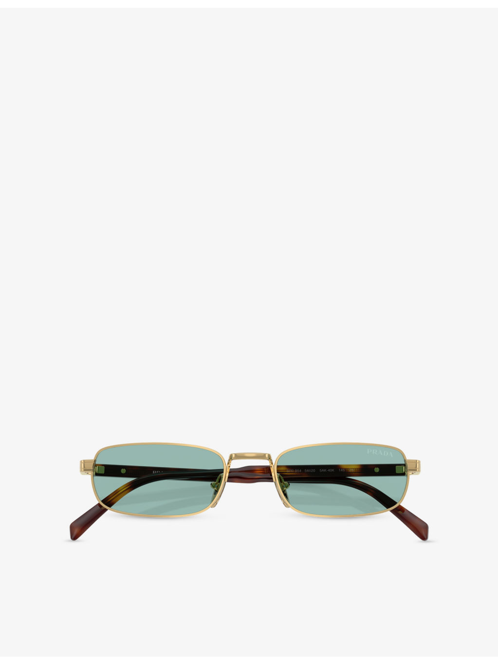 PRB54S Rectangle-Frame Metal Sunglasses - 4