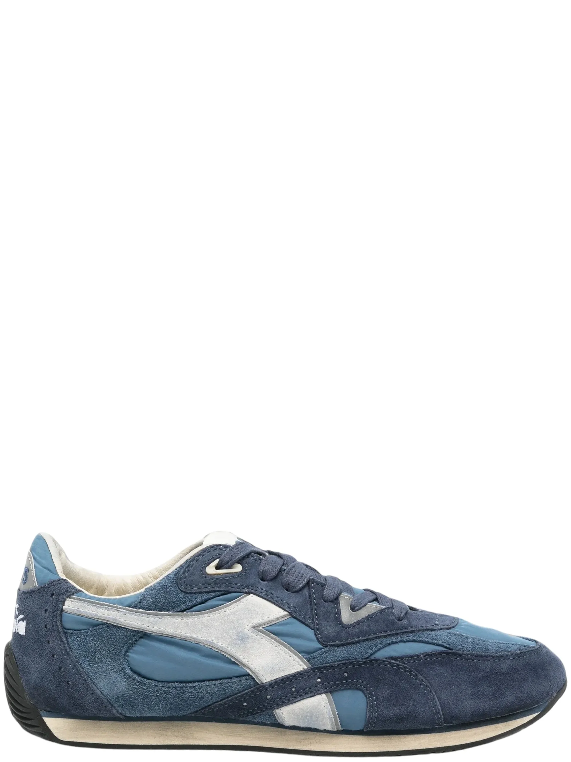 Panelled low-top sneakers - 1