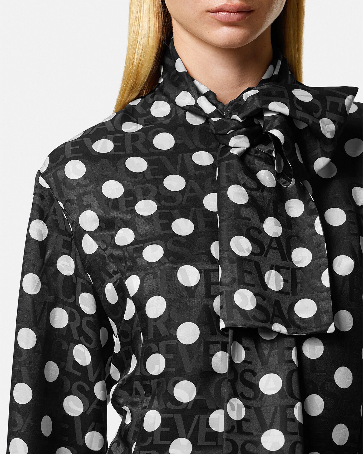 Polka Dot Shirt Dress - 5