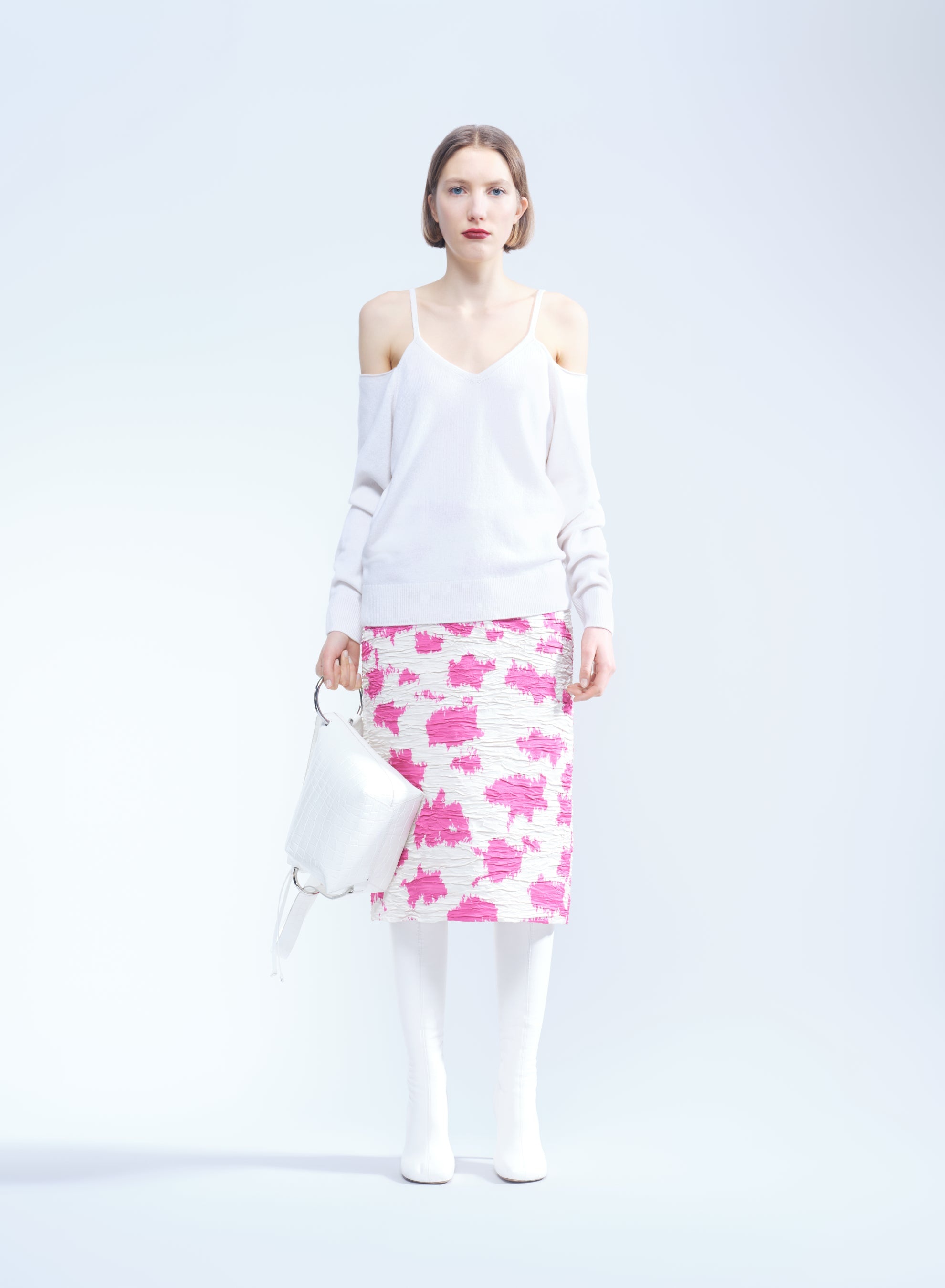 TEXTURED SKIRT - 2
