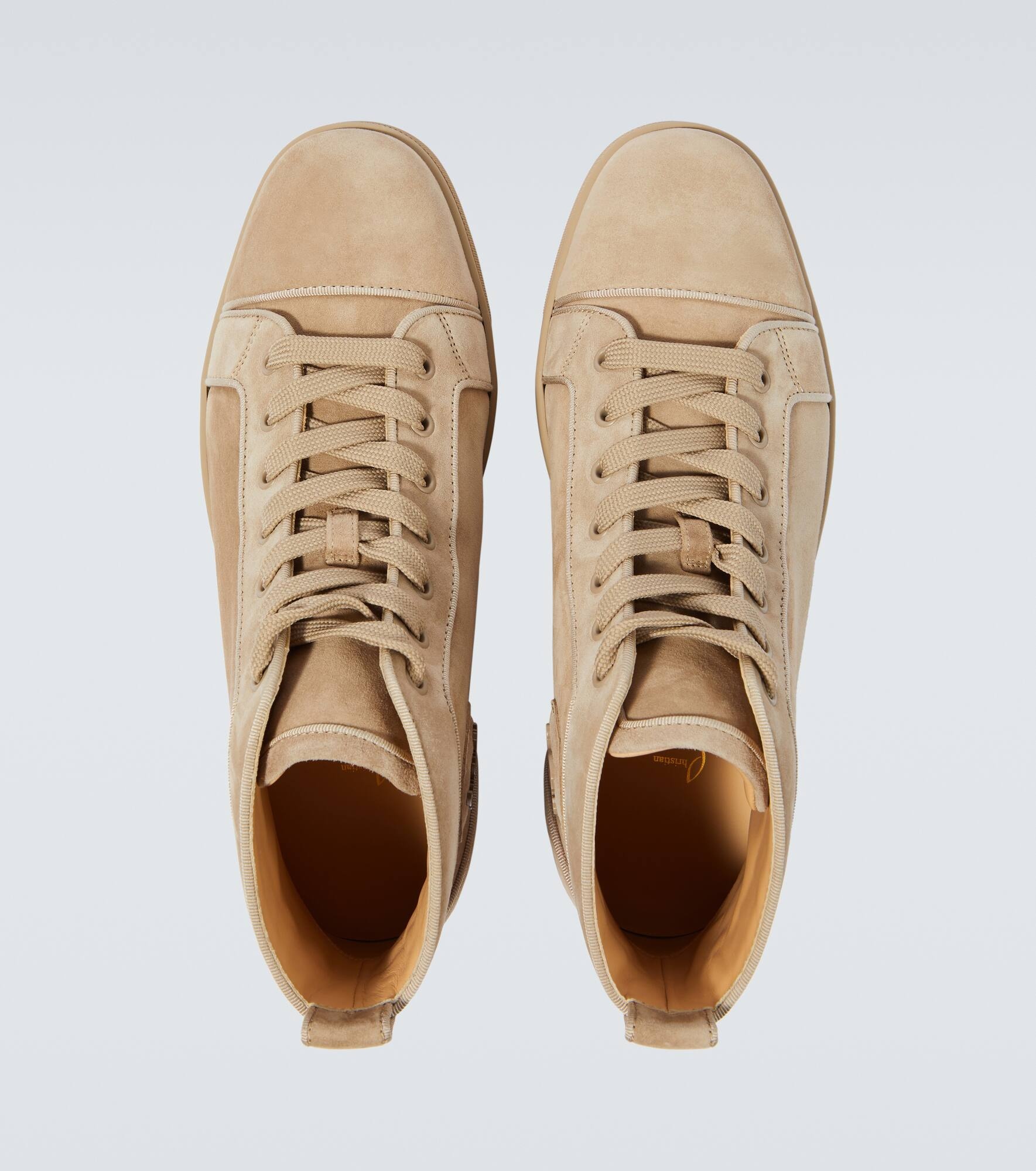 Louis suede high-top sneakers - 4