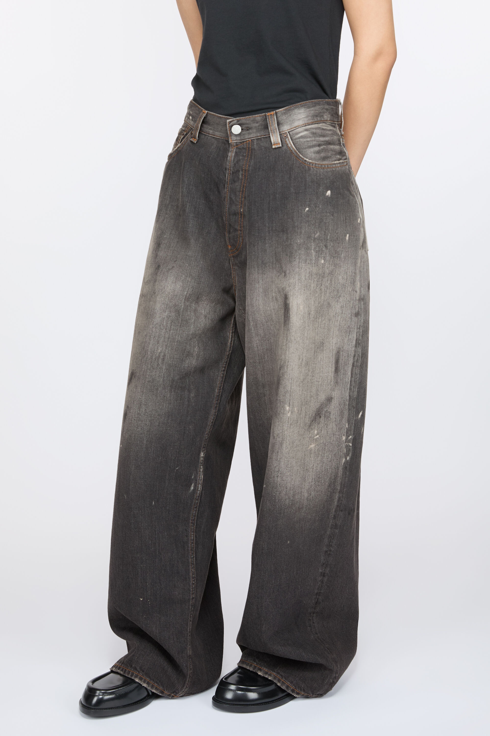 Super baggy fit jeans - 2023F - Black - 4