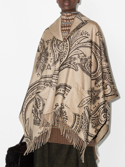 Etro Mantella Leo poncho outlook