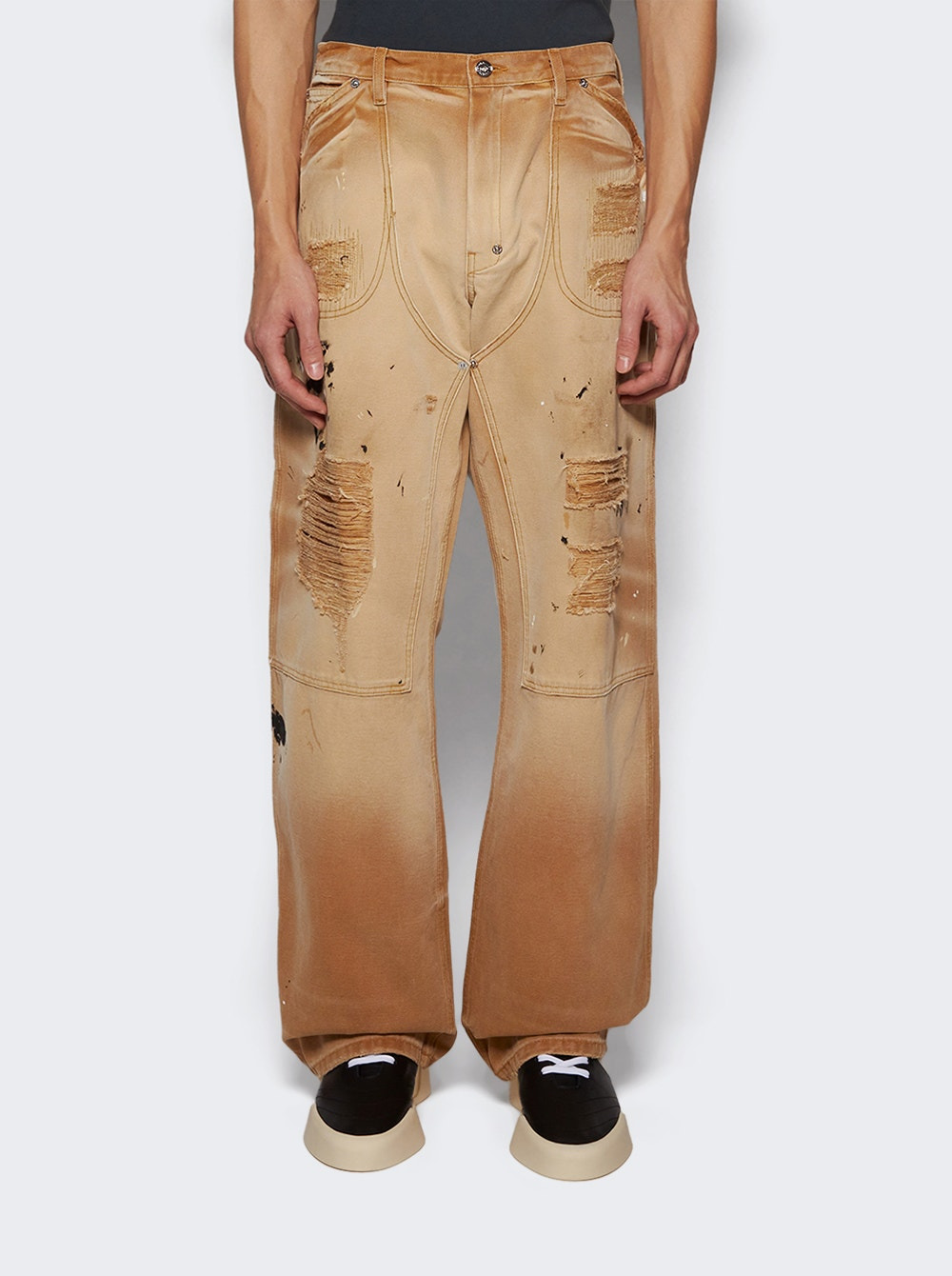 Branko Carpenter Jeans Tan - 3