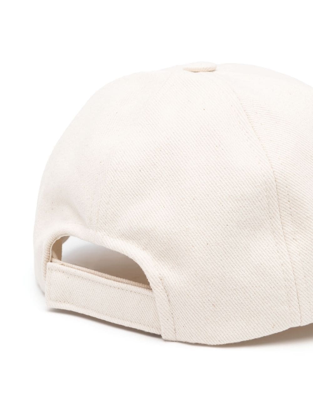 embroidered-logo cotton cap - 2