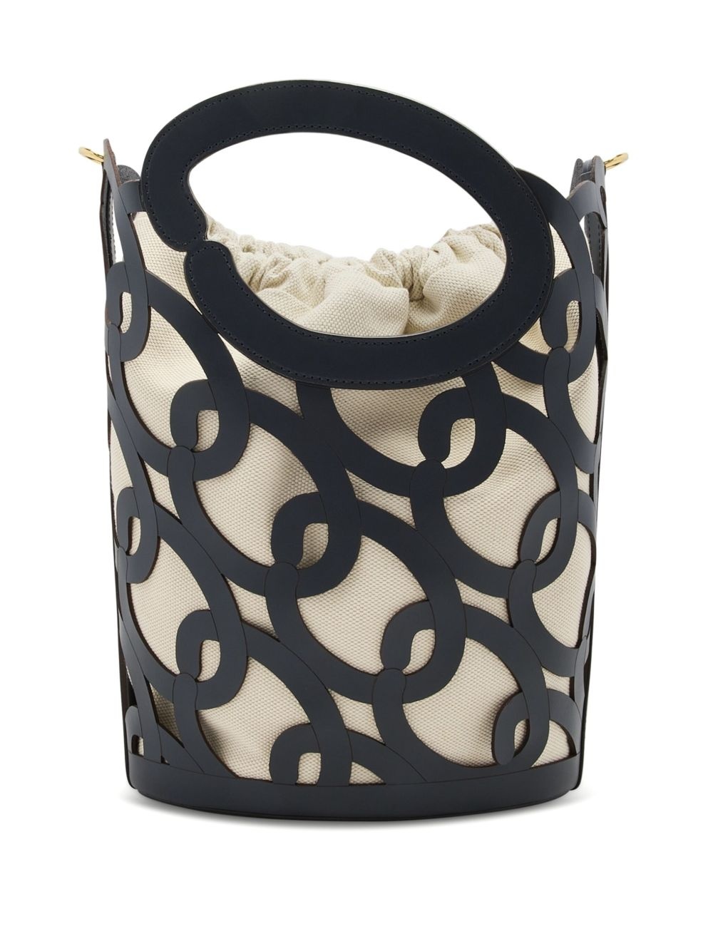 leather bucket bag - 4