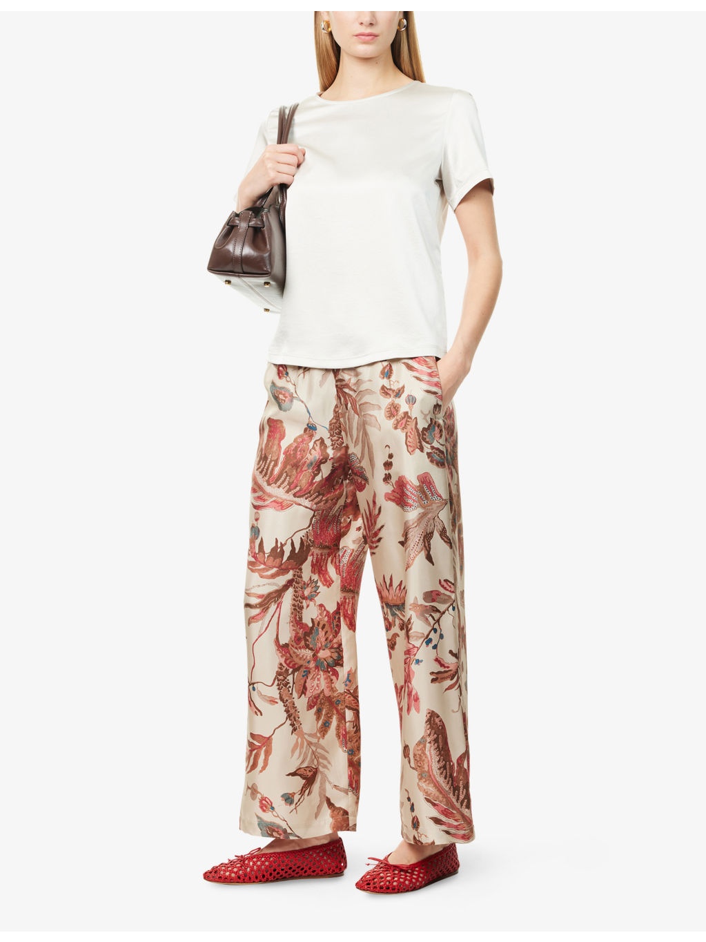 Gilbert Short-Sleeves Woven Top - 2