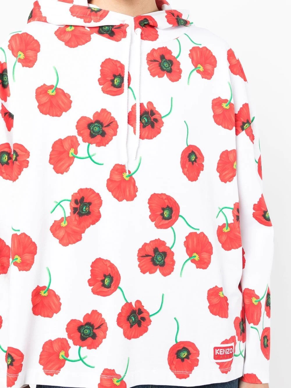 Poppy long-sleeve hoodie - 5