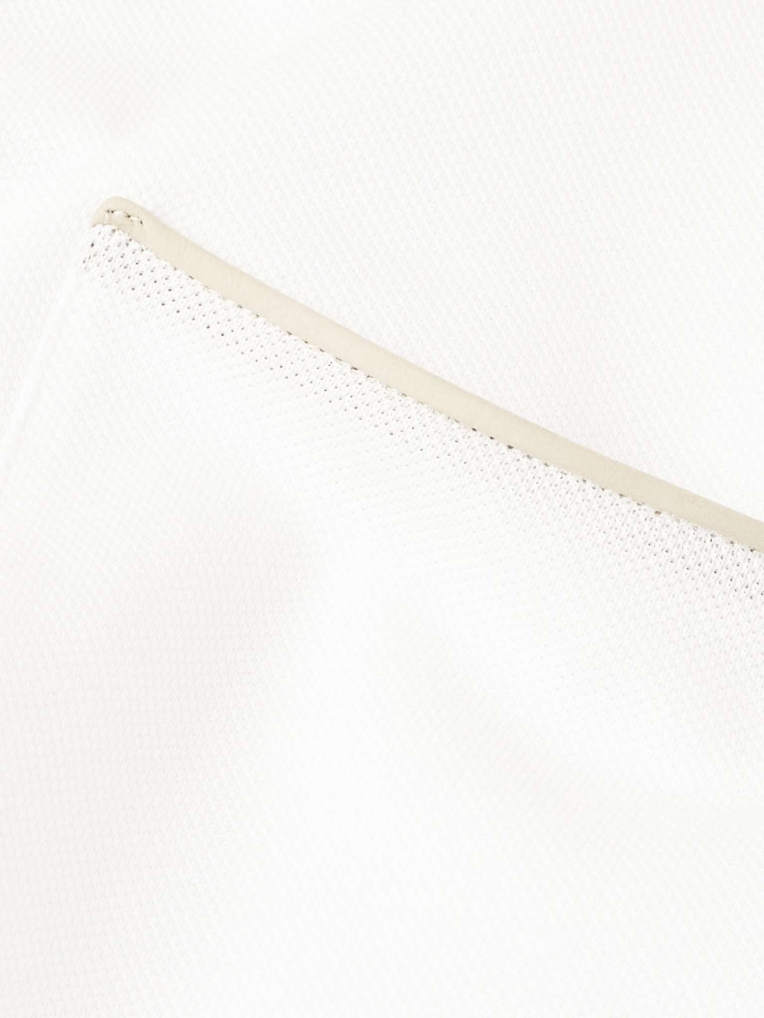 Slim-Fit Suede-Trimmed Cotton-Piqué Polo Shirt - 5