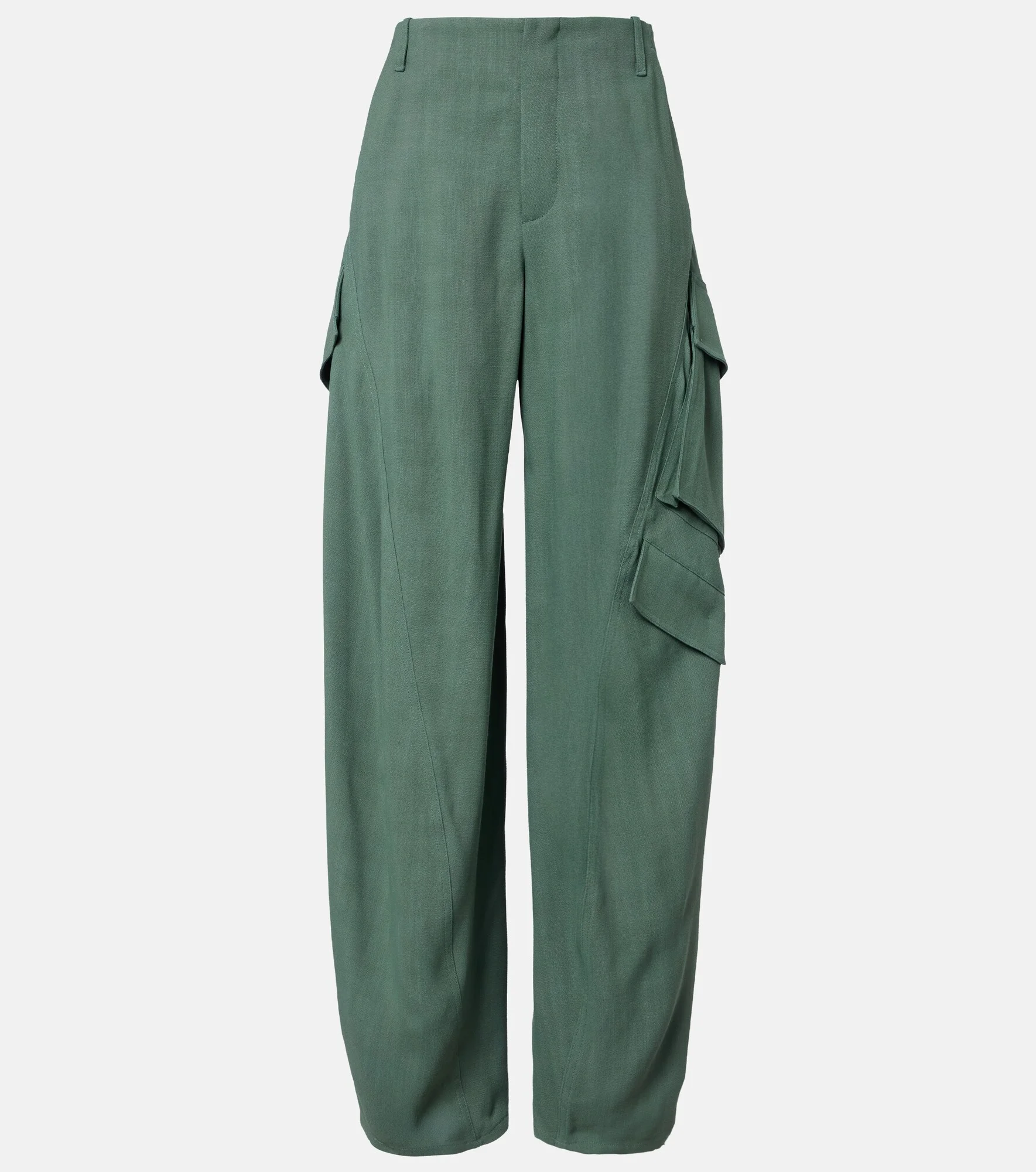 Twill cargo pants - 1