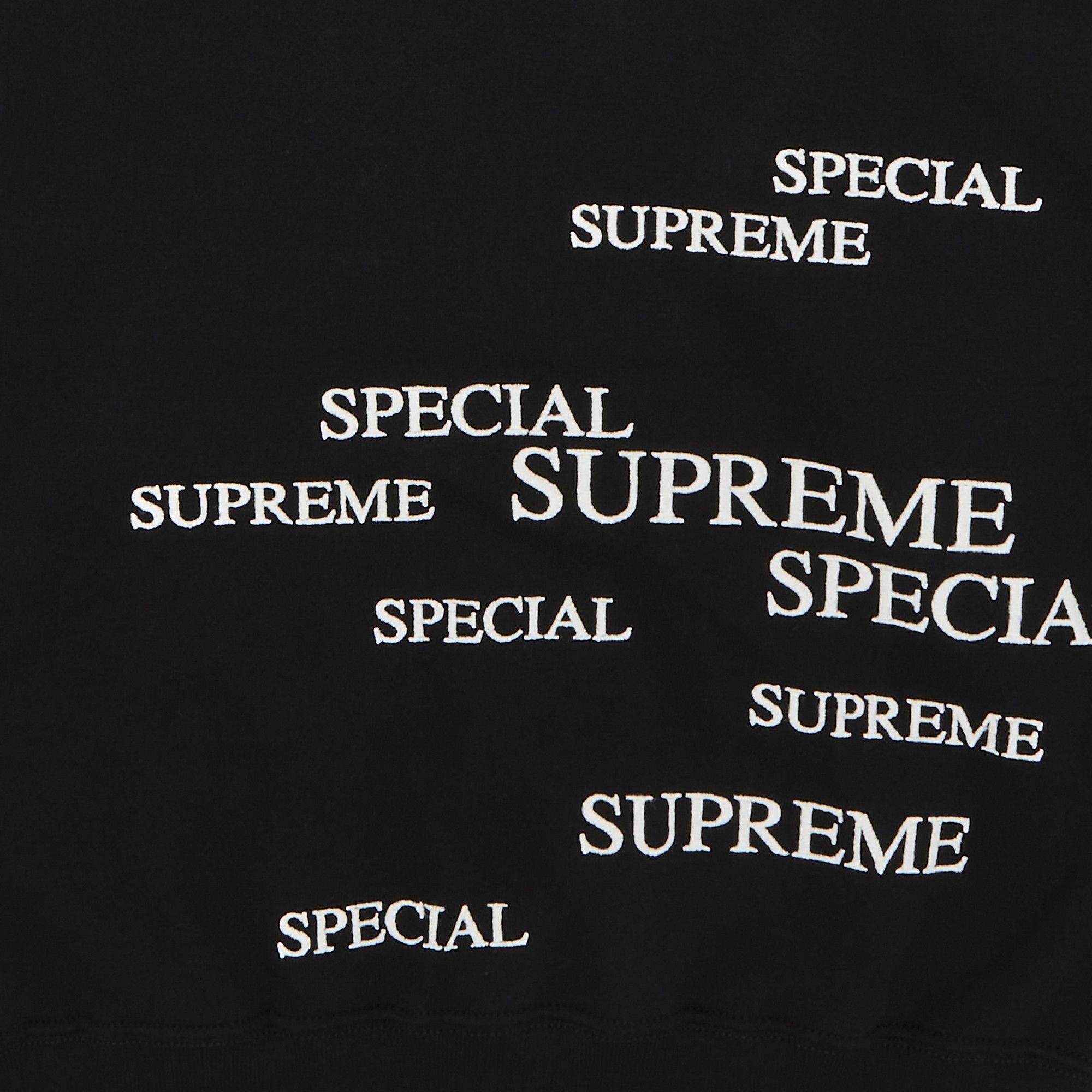 Supreme Special Zip Up Hooded Sweatshirt 'Black' - 3