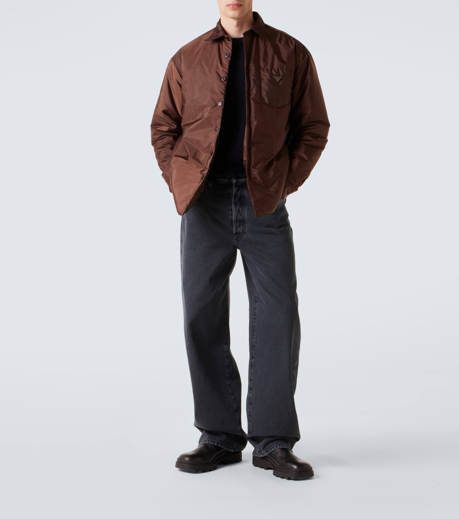 Re-Nylon logo shirt - 2