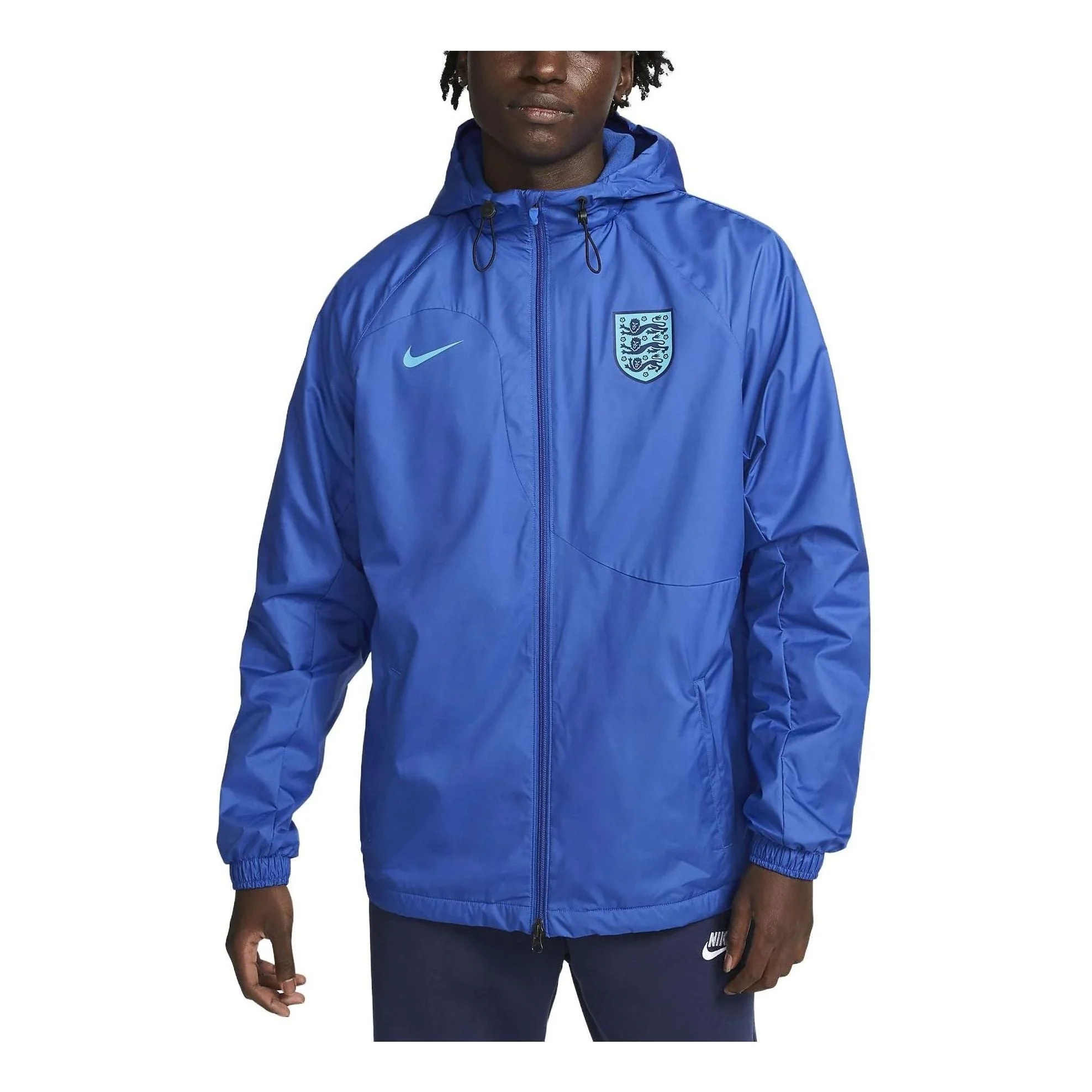 Nike England 2023 Dri-Fit Strike Anthem Hooded Jacket 'Blue' DH4697-480 - 1