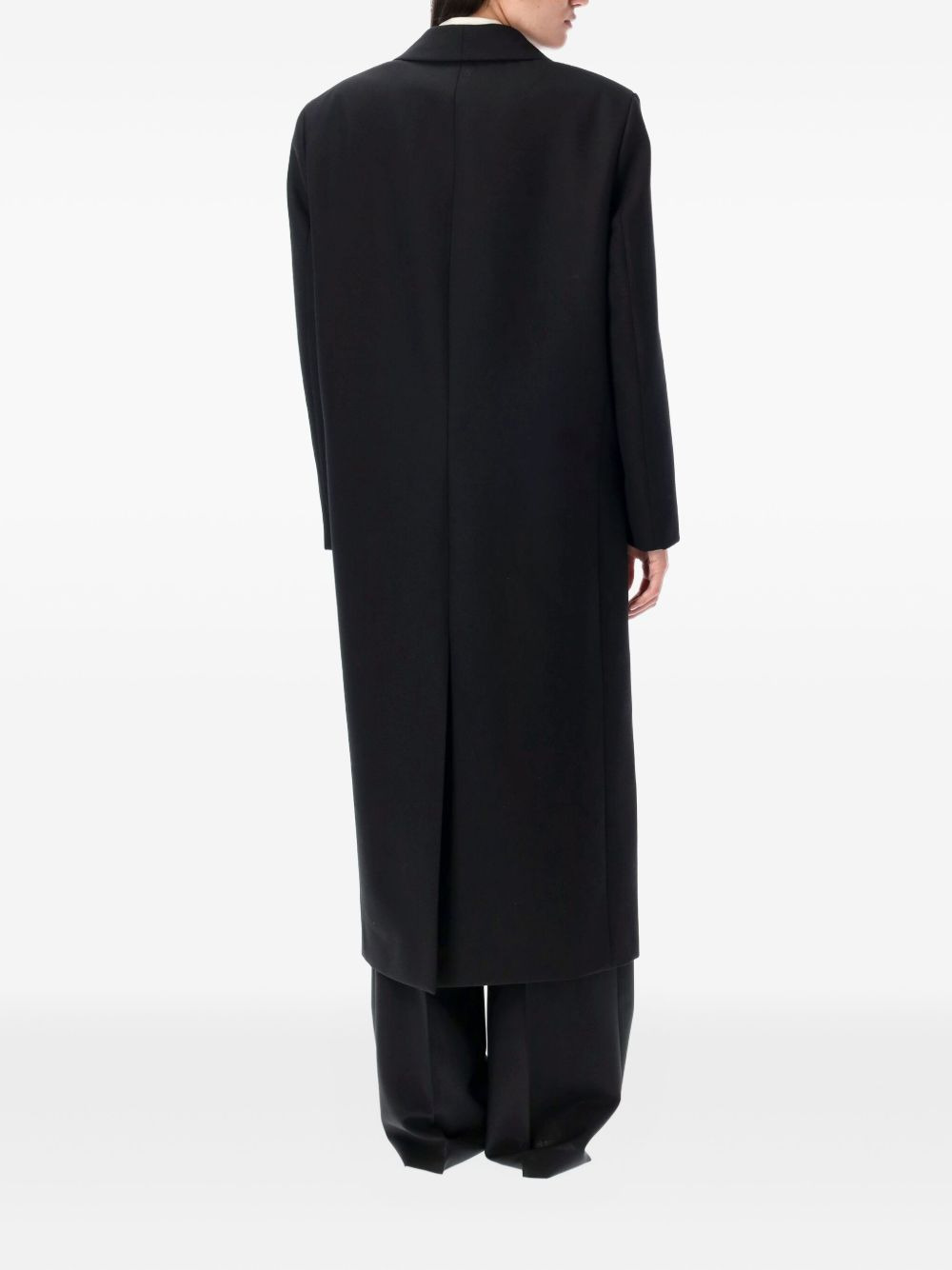 shawl-lapels coat - 2