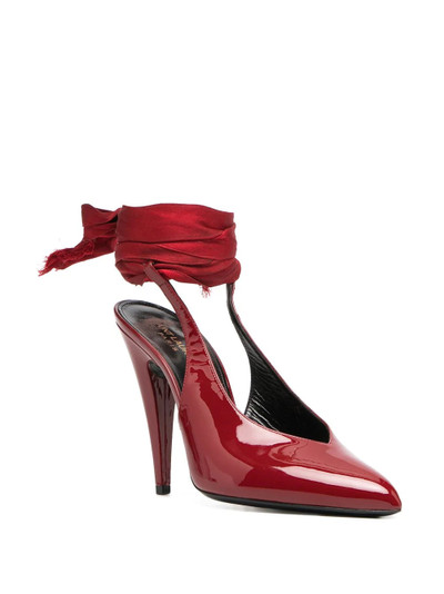 SAINT LAURENT patent-leather pumps outlook