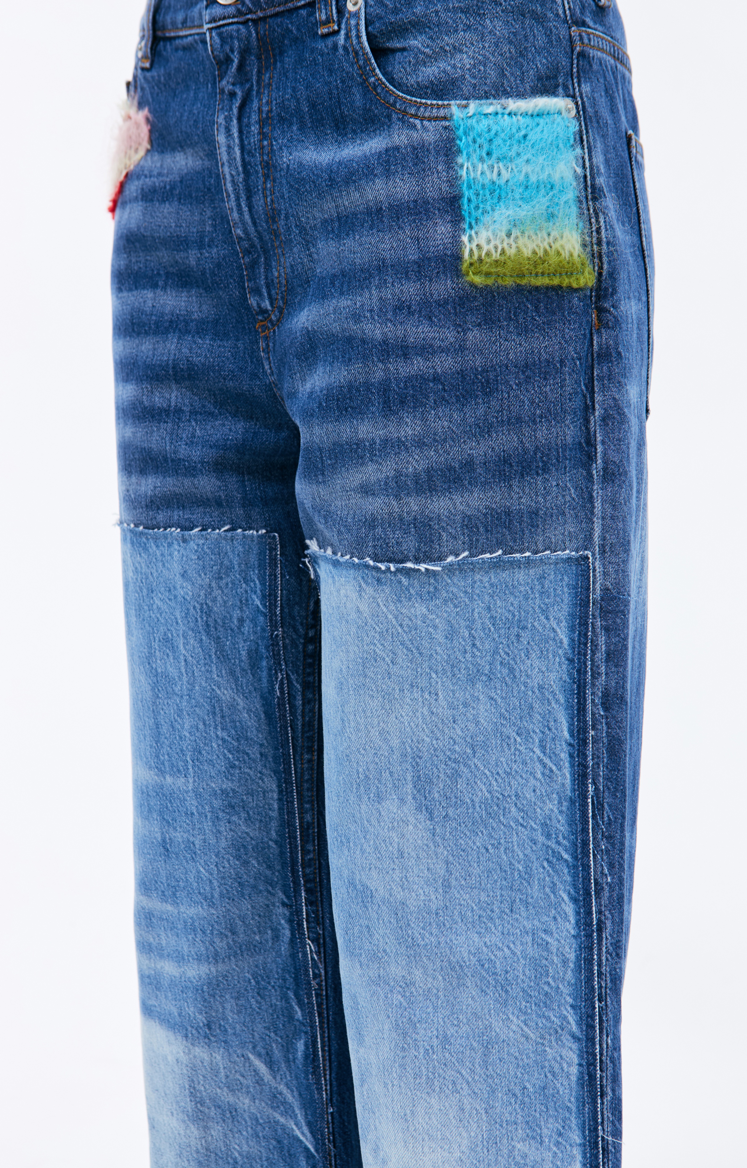 PATCHWORK JEANS - 5