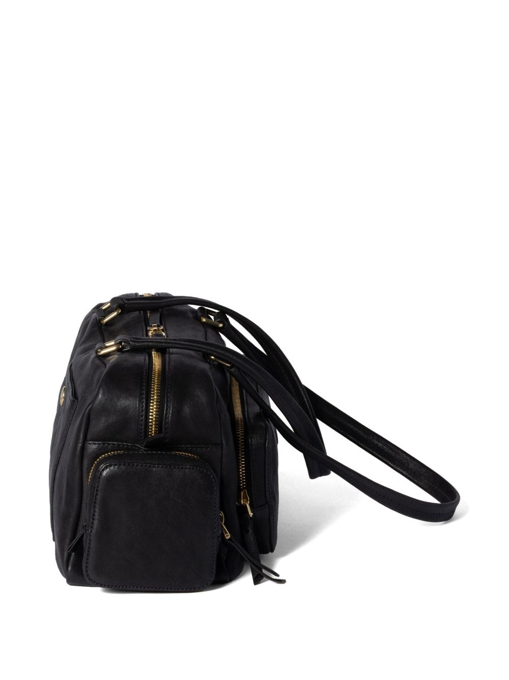 leather tote bag - 4