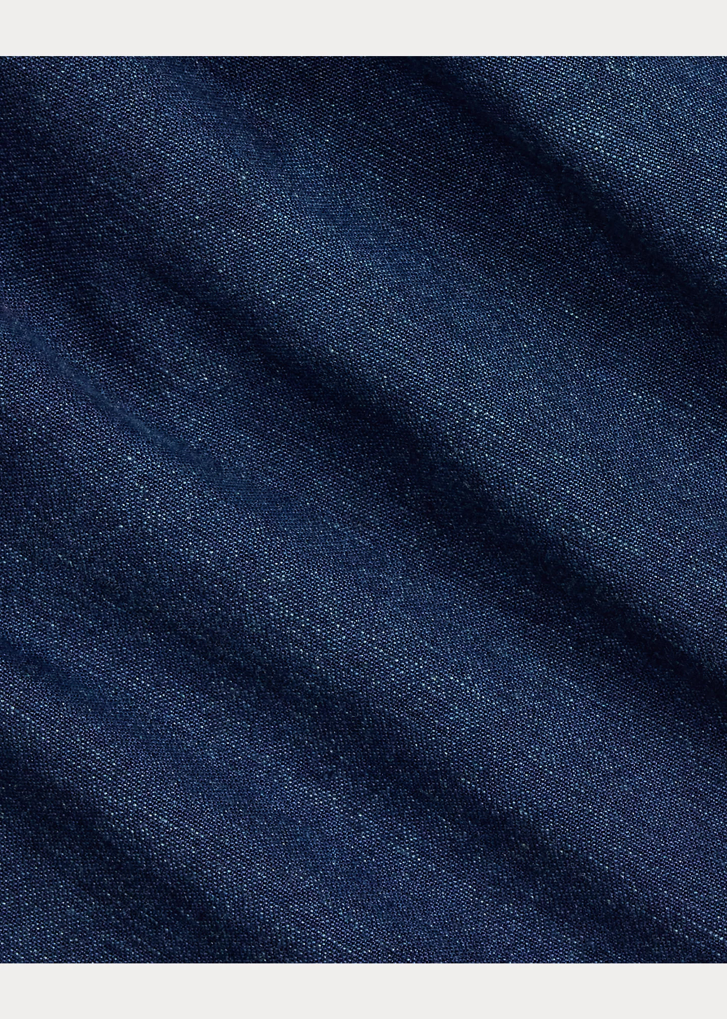 Slim Fit Indigo Chamois Western Shirt - 4