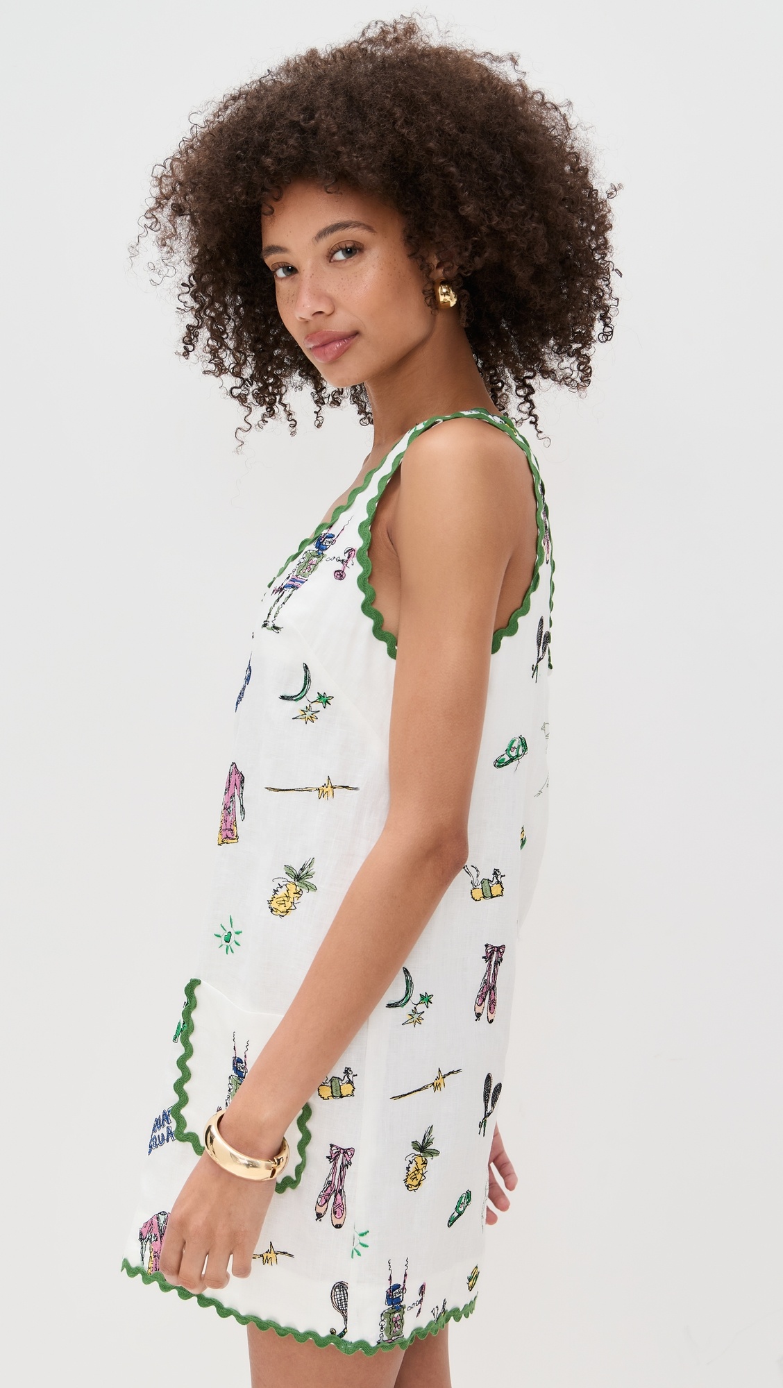 Play Embroidered Mini Dress - 3