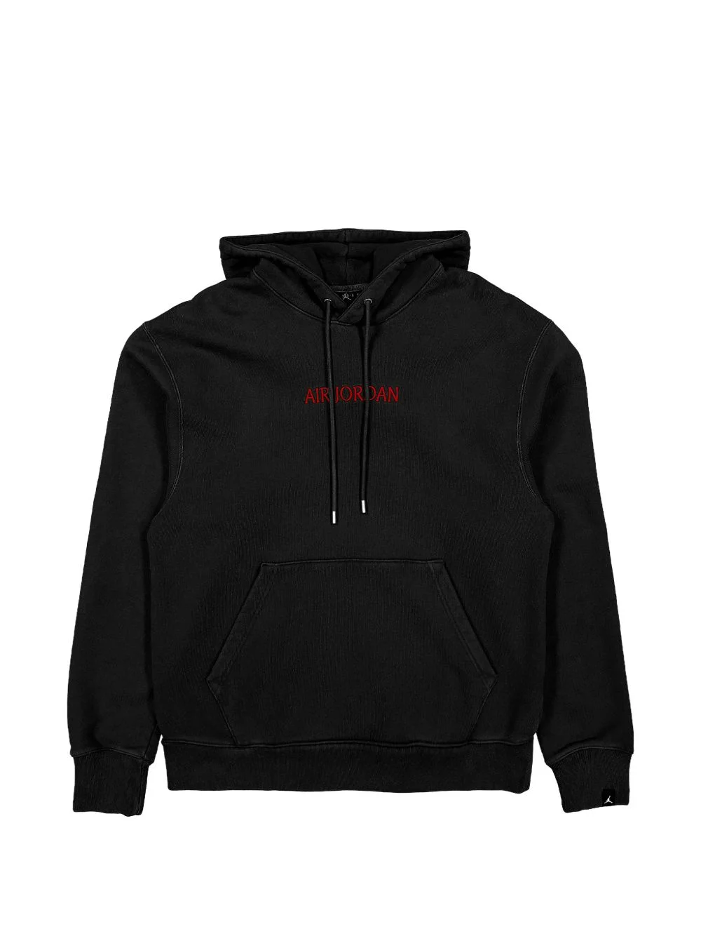 wordmark fleece hoodie - 1