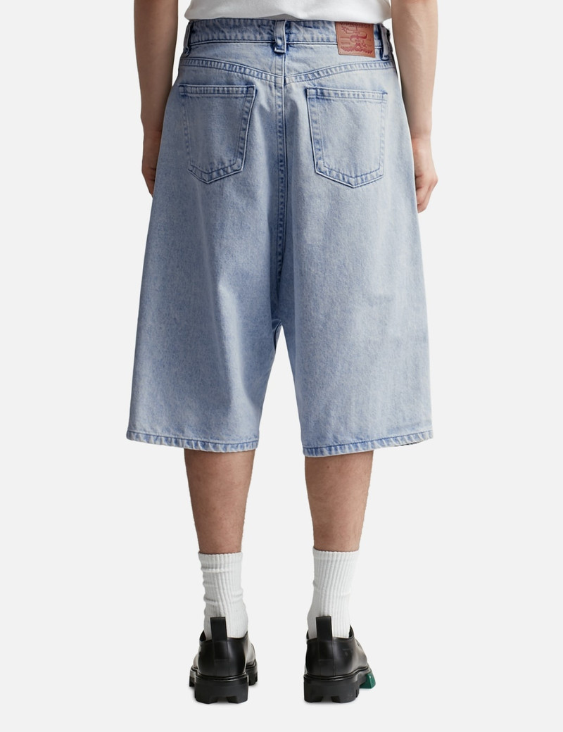 SOUFFLE DENIM SHORTS 4
