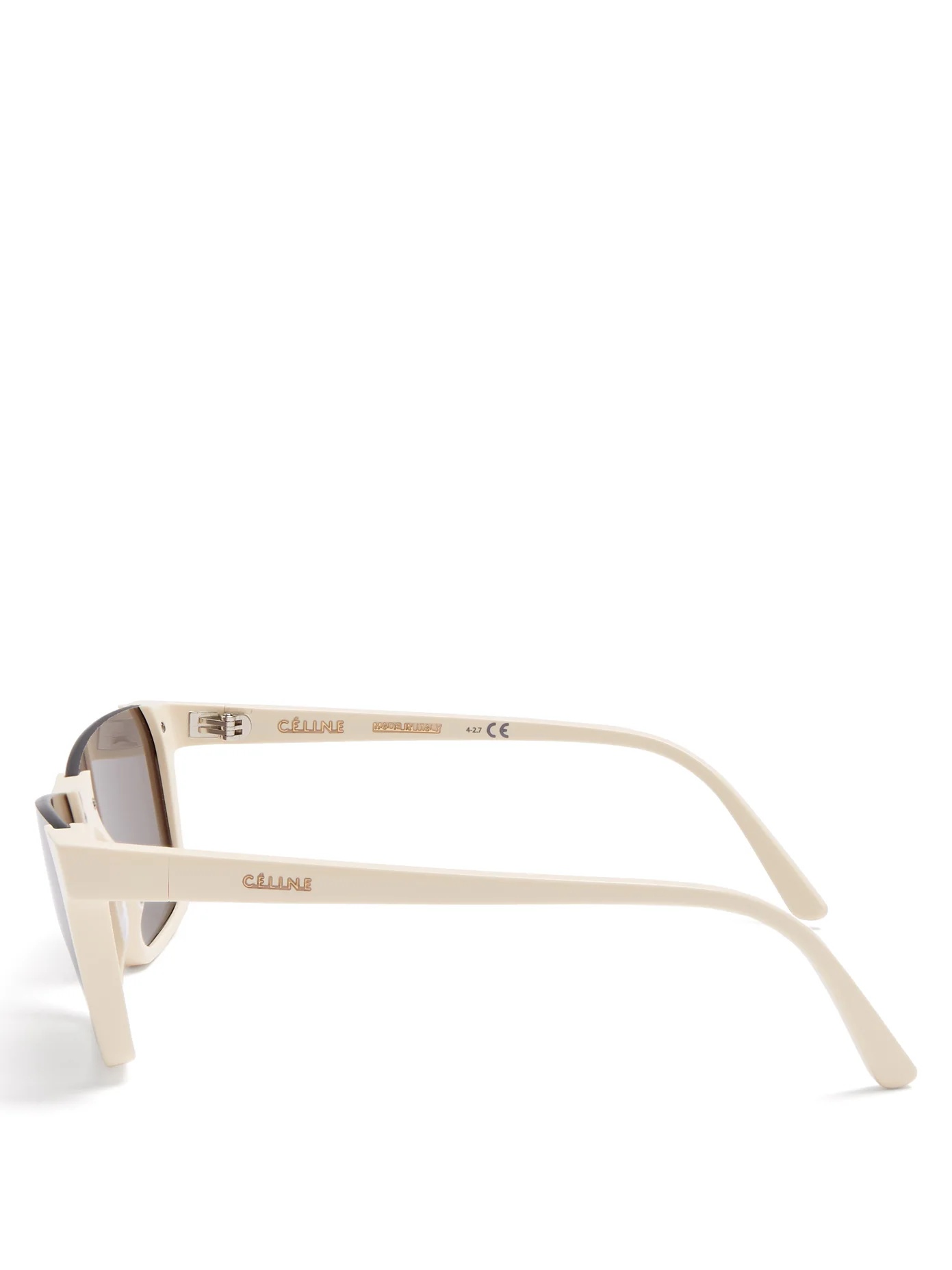 Rectangular acetate sunglasses - 3