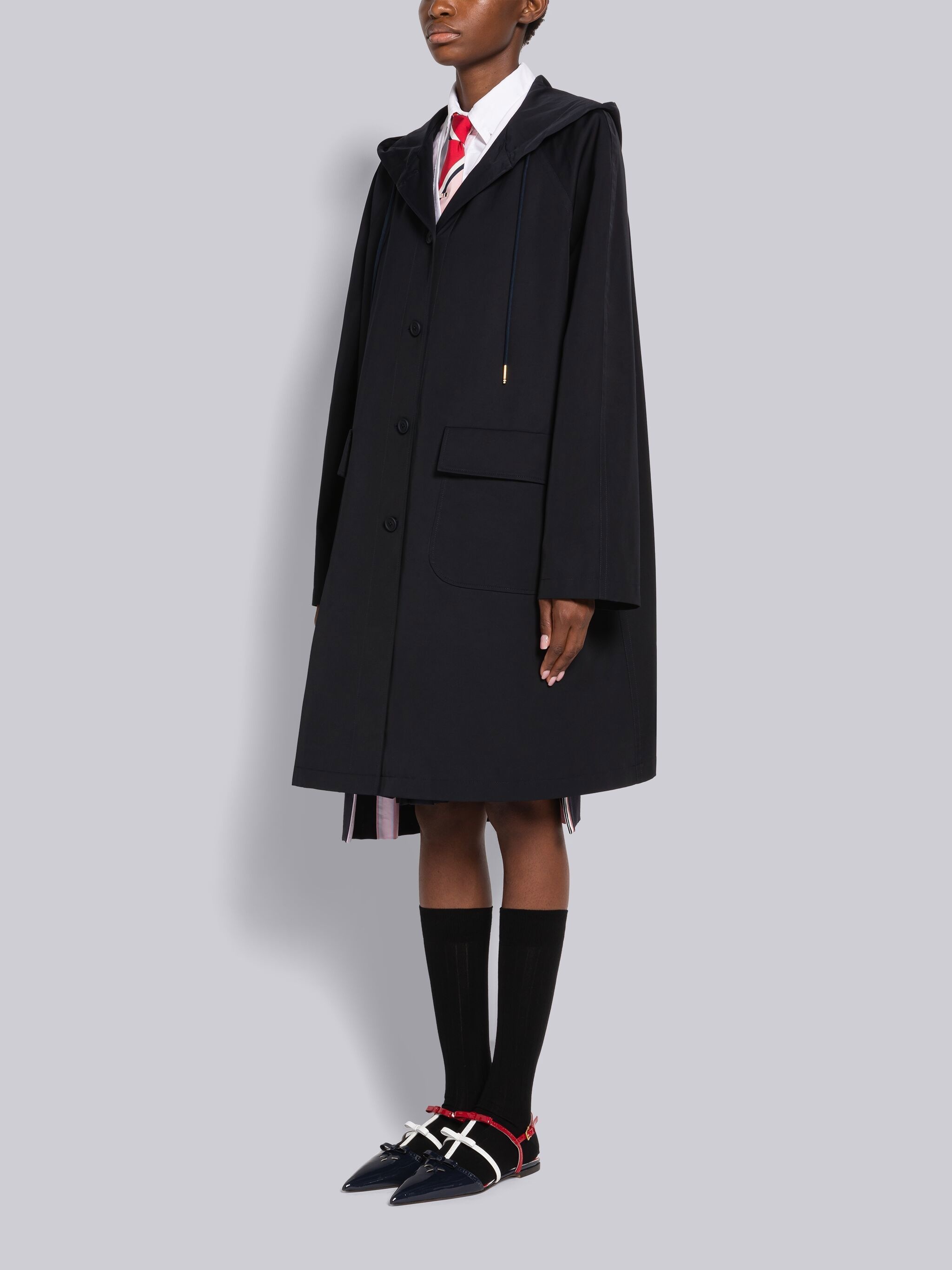 Nylon Tech Hooded Parka - 2