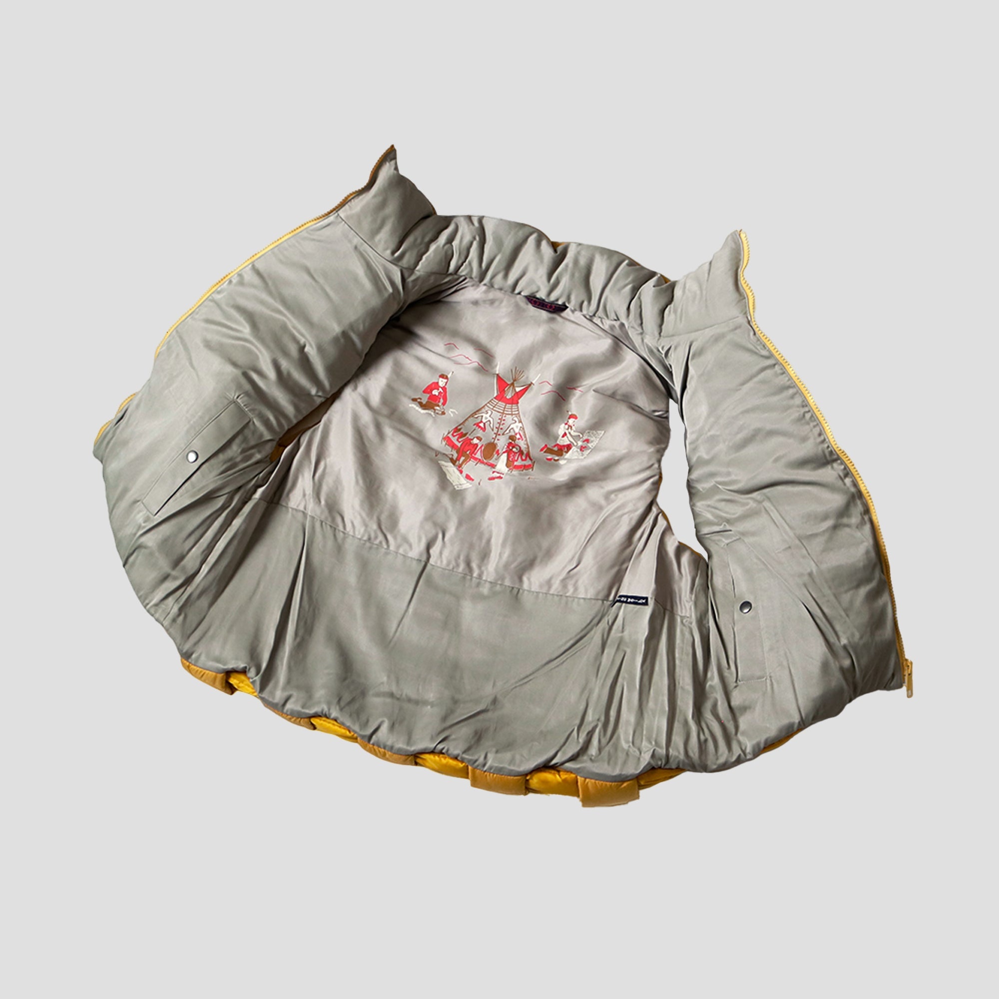 RIP STOP NYLON KEEL-WEAVING VEST - YELLOW - 4