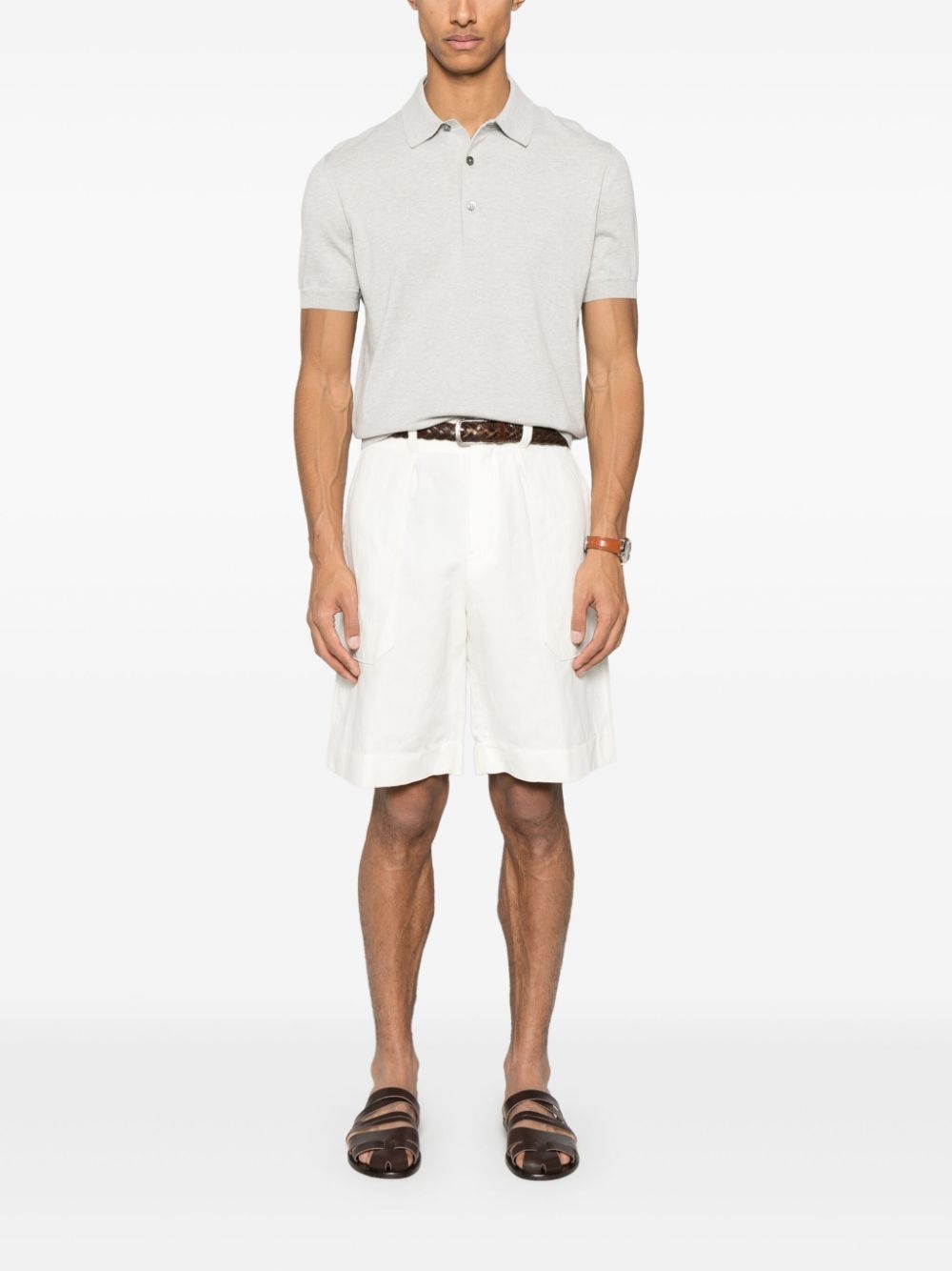 cotton polo shirt - 2