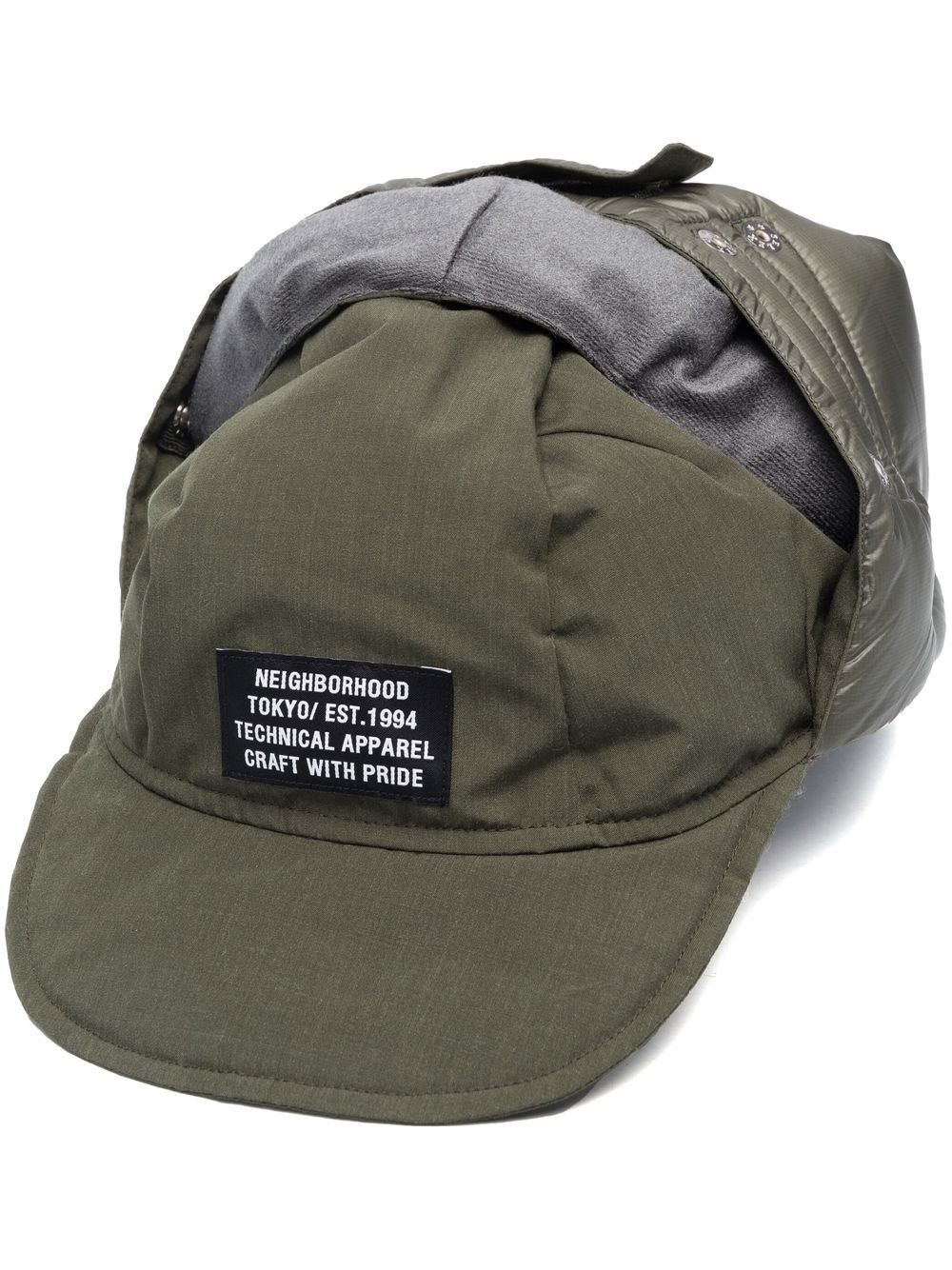 x Nanga Takibi panelled cap - 1