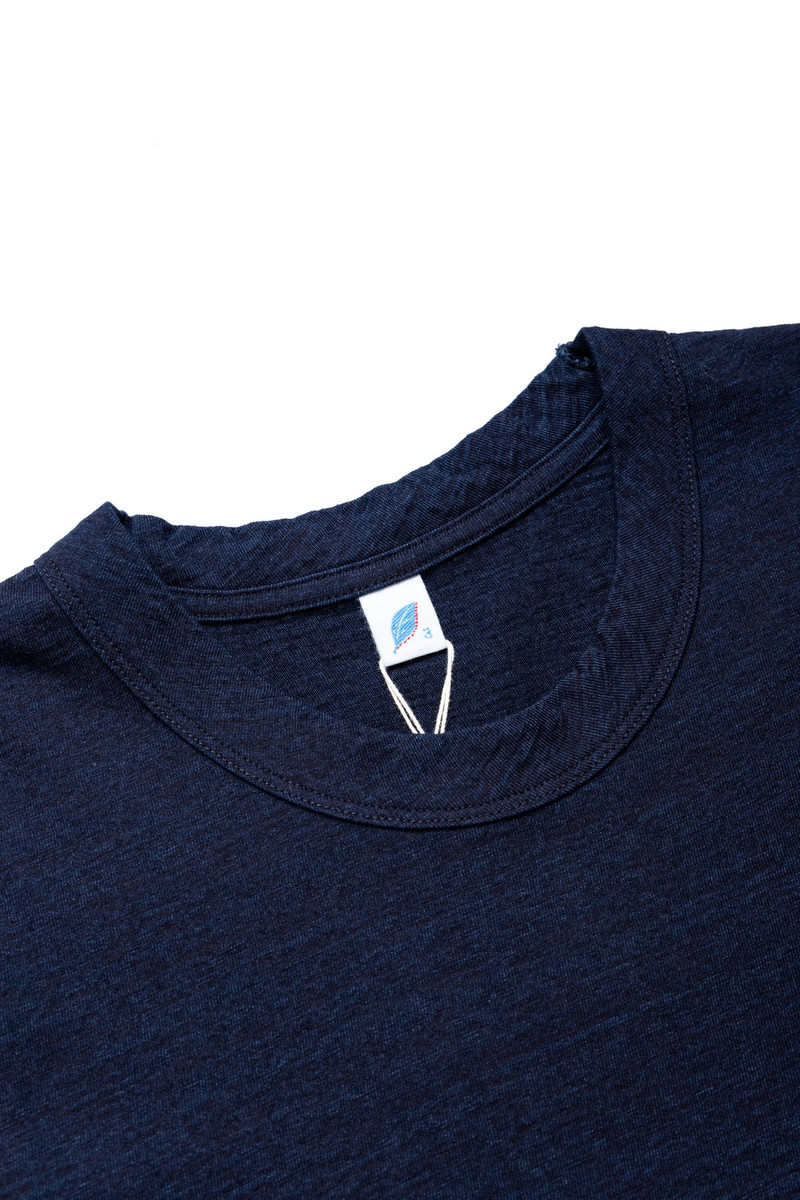 Indigo Jersey Crew Neck S/S T-shirt 5
