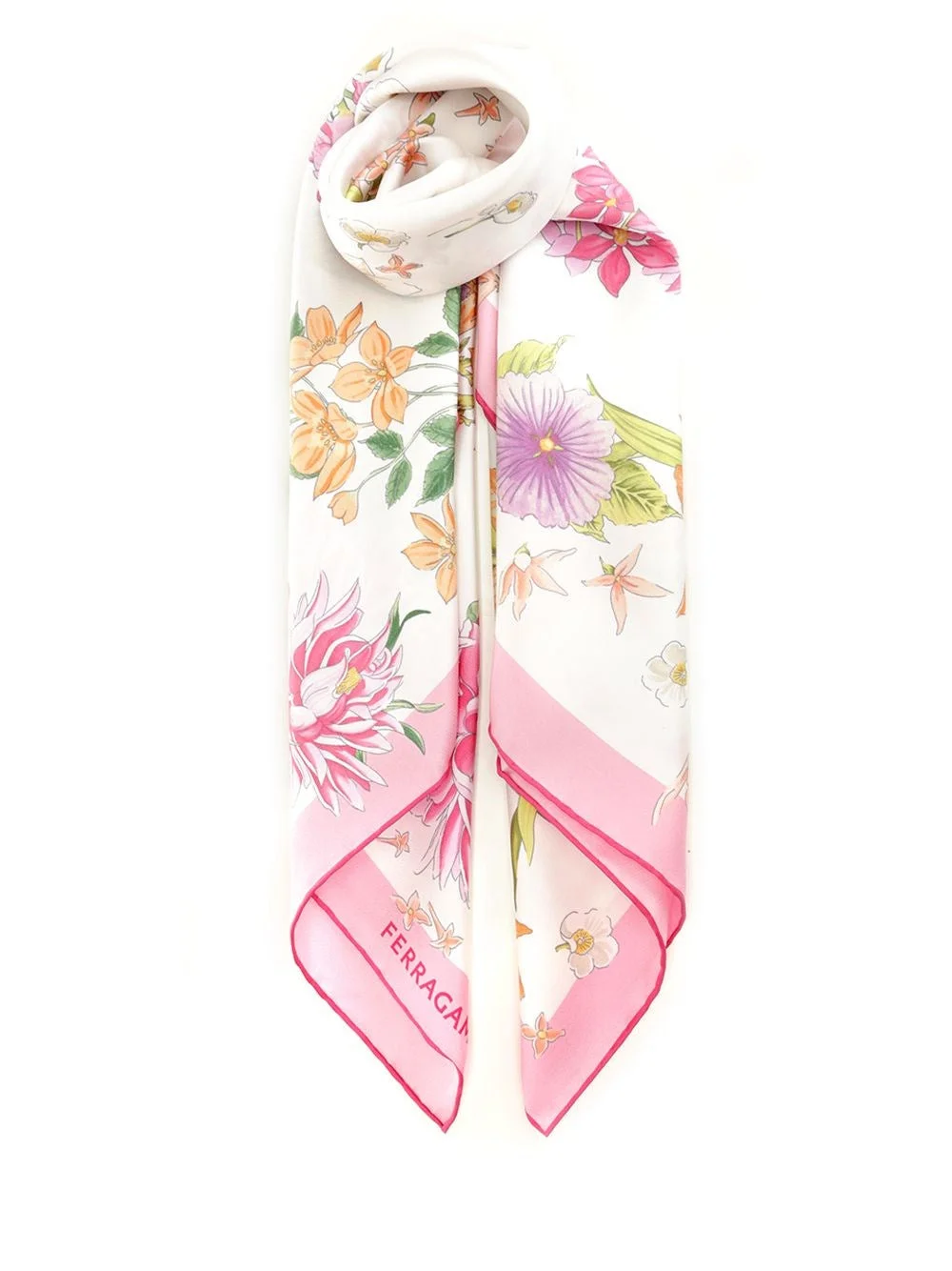 Ferragamo Women Spring Print Scarf - 1