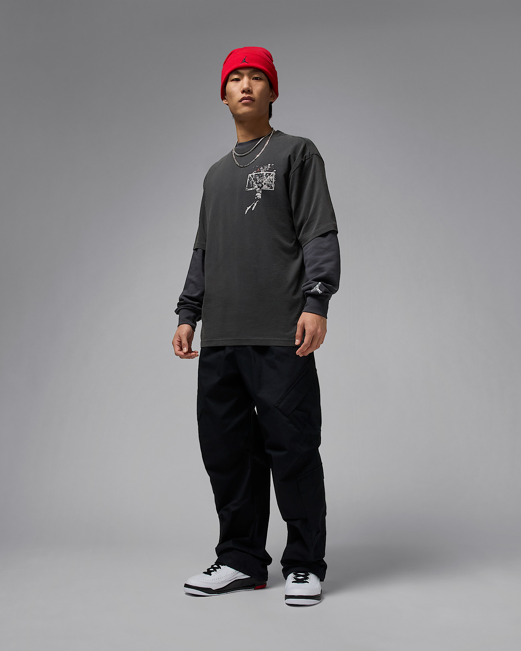 Jordan Brooklyn Men's Oversized Graphic T-Shirt - 6