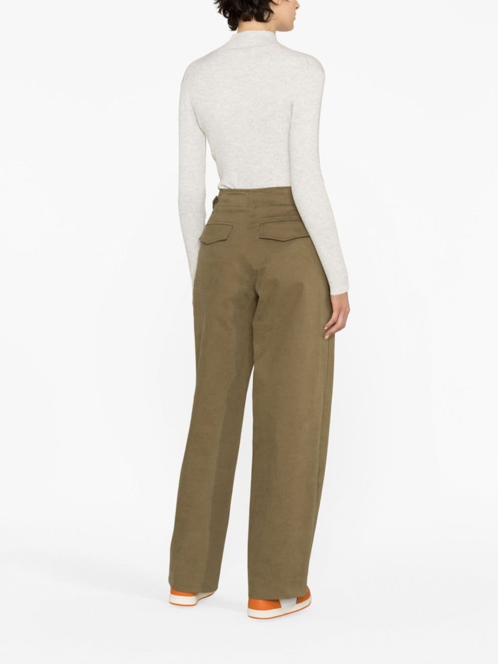fox-motif high-neck jumper - 3