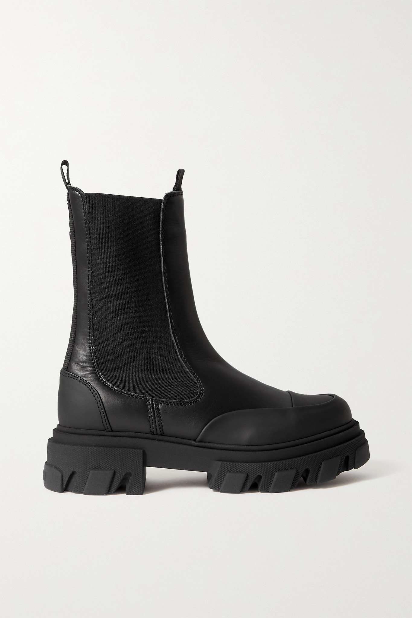 Paneled leather Chelsea boots - 1