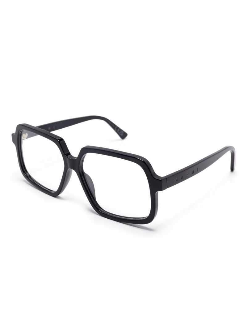 Marni square-frame glasses outlook
