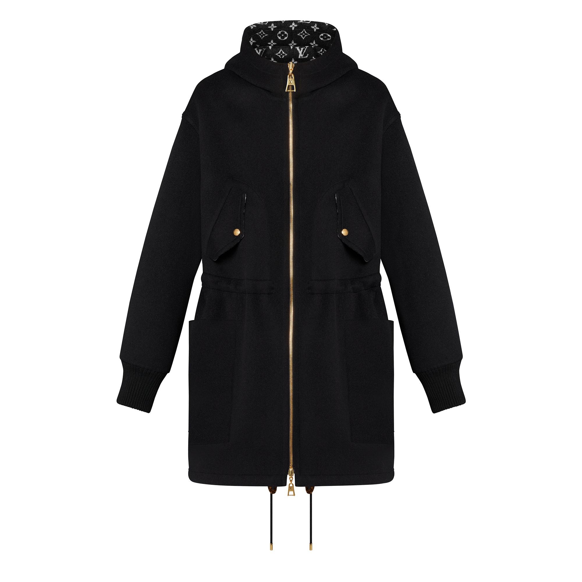 Reversible Graphic Monogram Parka - 1