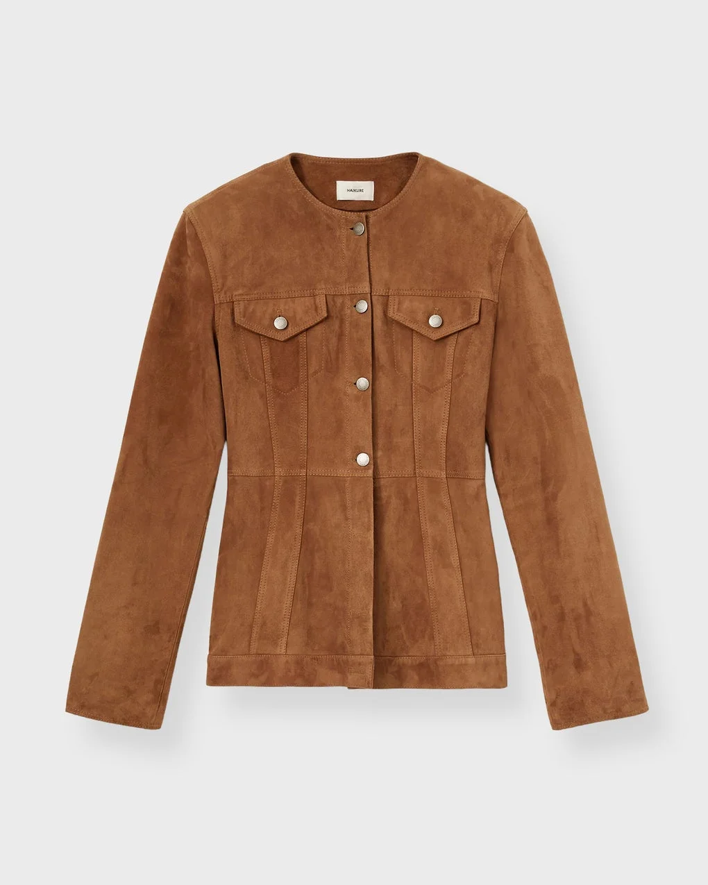 Jacket Temple Suede Chocolate - 1