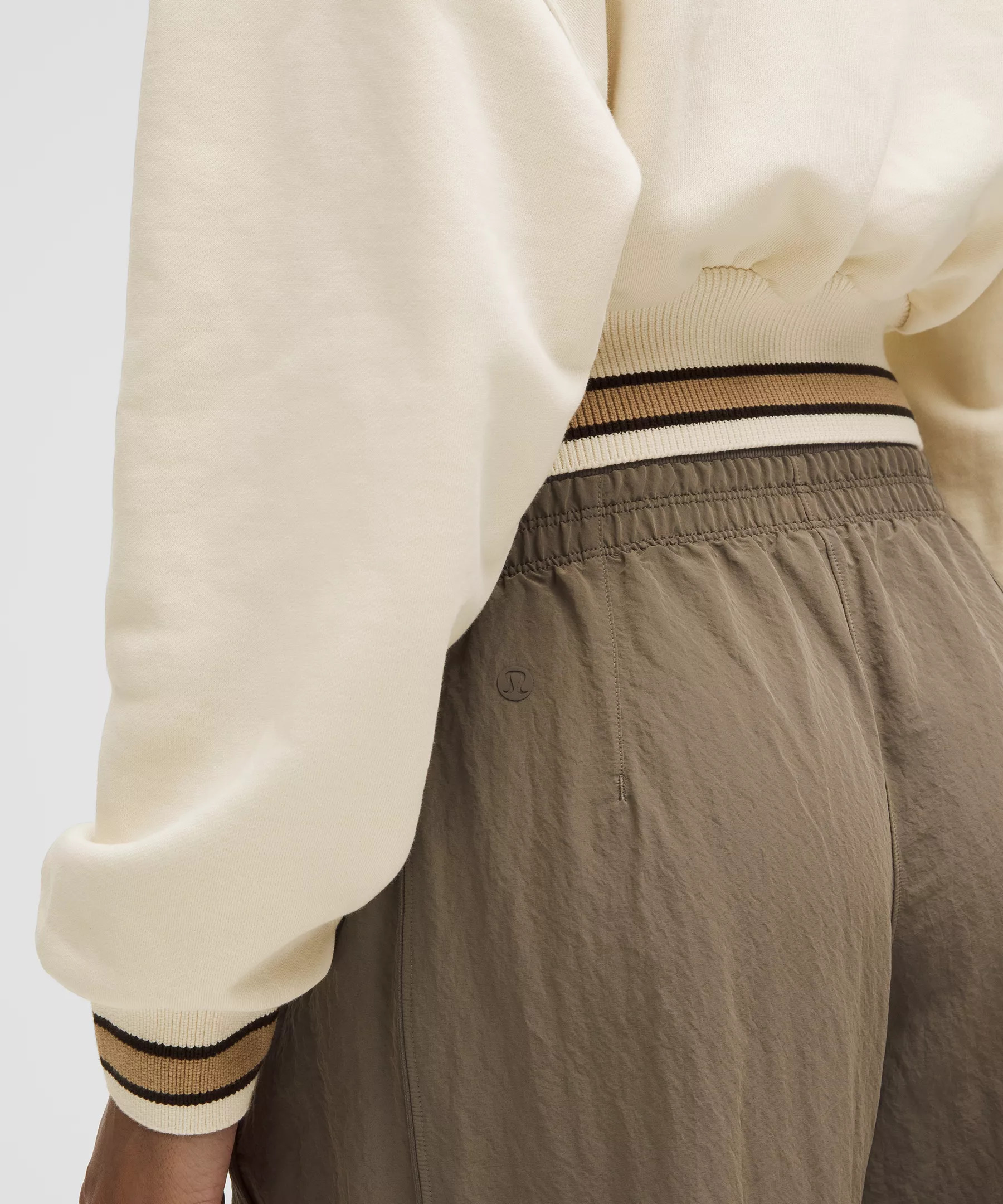 Perfectly Oversized Ringer Funnel-Neck Half Zip - 5