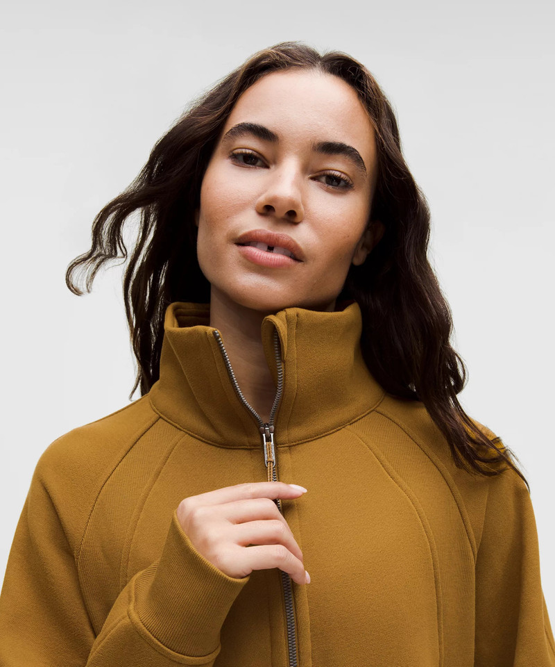 Scuba Oversized Funnel-Neck Half Zip *Long 4