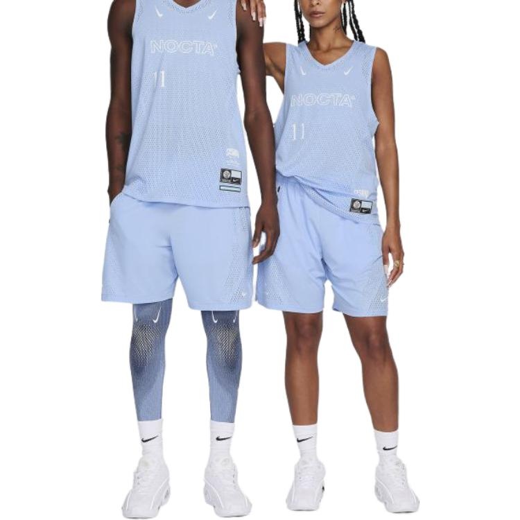 Nike x NOCTA Drake FW23 Lightweight Basketball Shorts Asia Sizing 'Mist Blue' DV3652-479 - 2