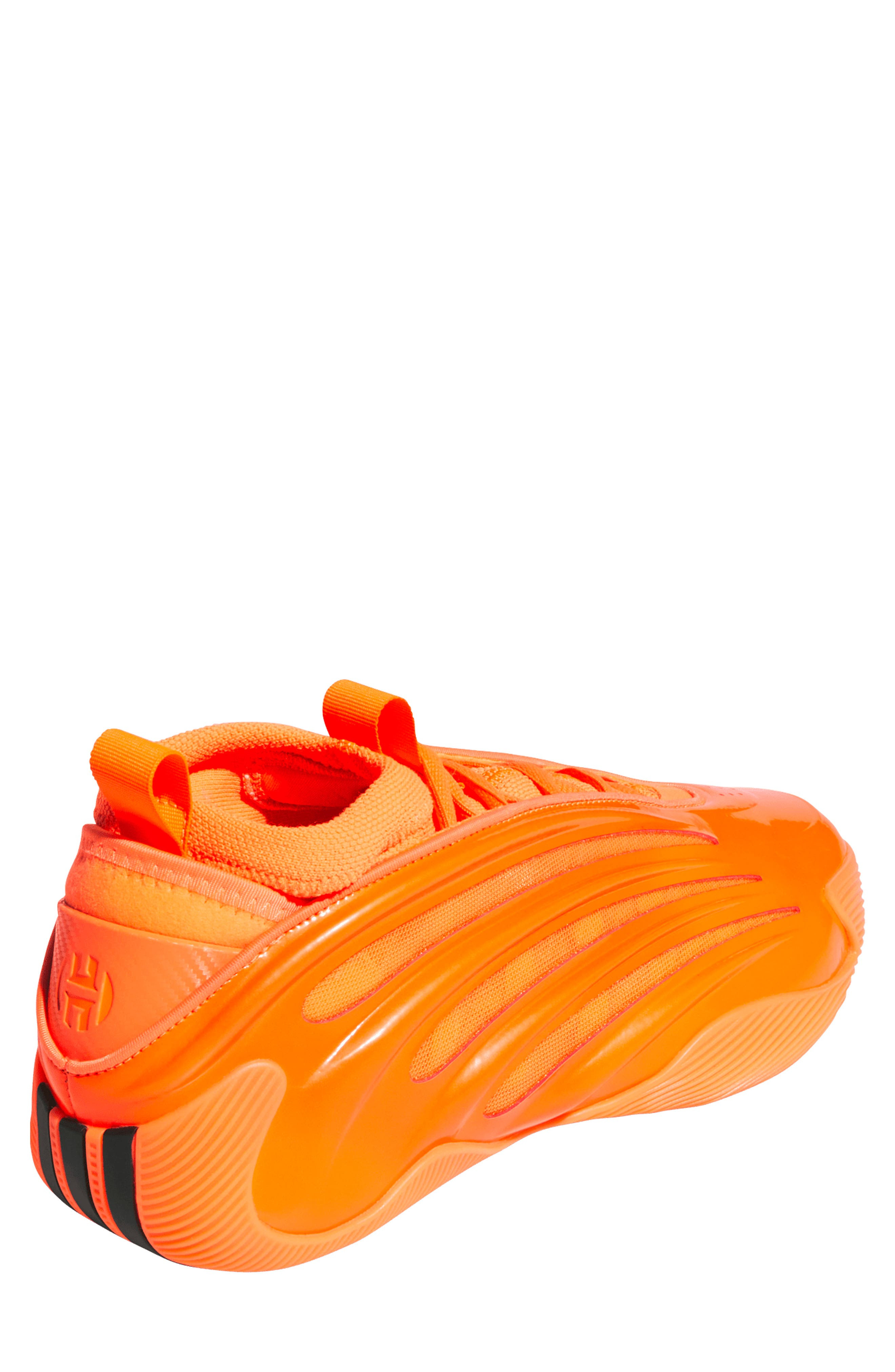 adidas Gender Inclusive Harden Volume 9 Basketball Shoe in Solar Orange/Black/Purple at Nordstrom - 2